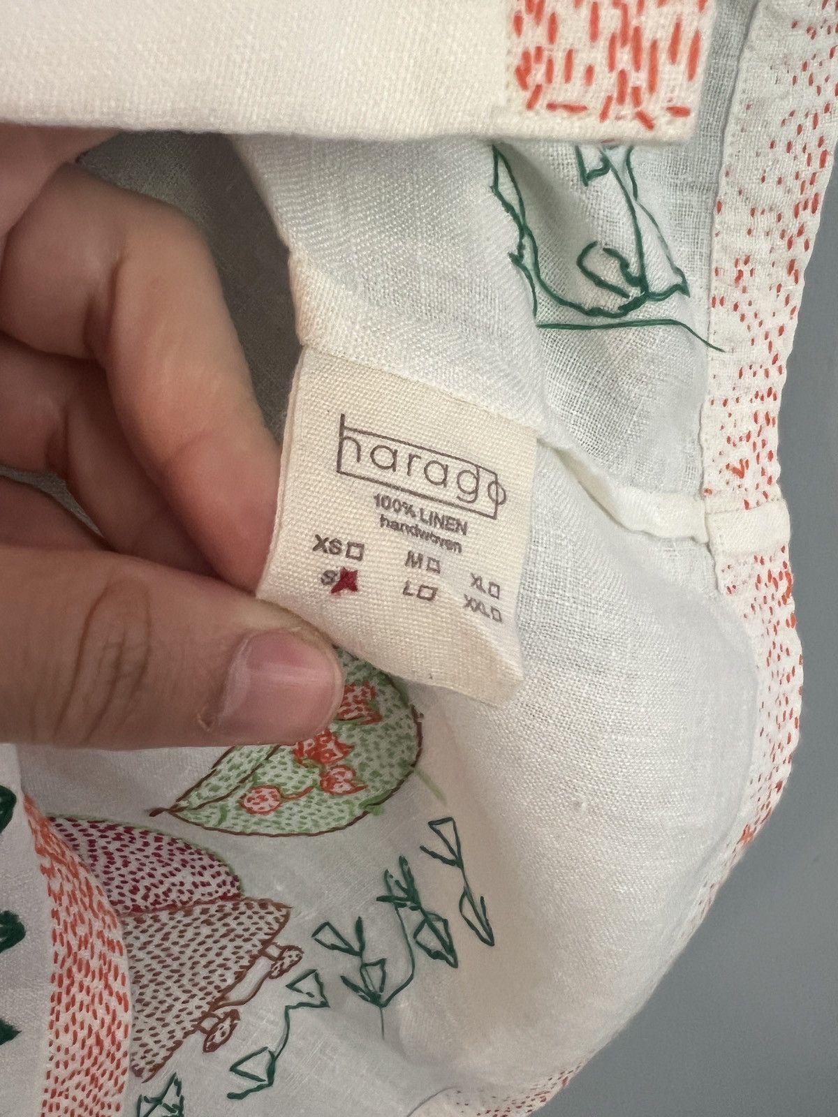HARAGO Harago Hand Embroidered Shirt Size US S / EU 44-46 / 1 - 6 Thumbnail