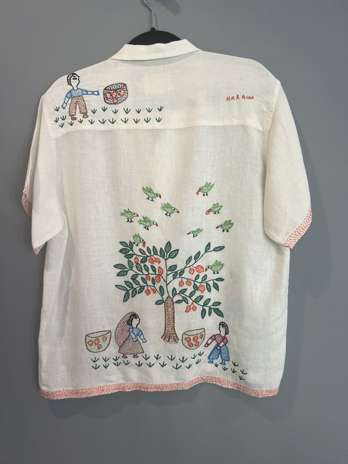 HARAGO Harago Hand Embroidered Shirt Size US S / EU 44-46 / 1 - 2 Thumbnail