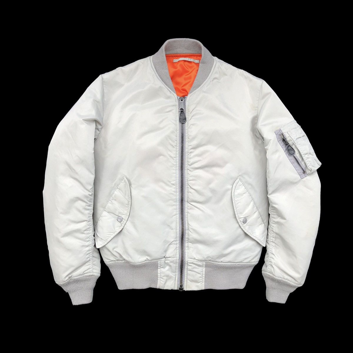 Avirex Avirex Intermediate MA-1 Mens Flying Bomber Jacket Size US L / EU 52-54 / 3 - 4 Thumbnail