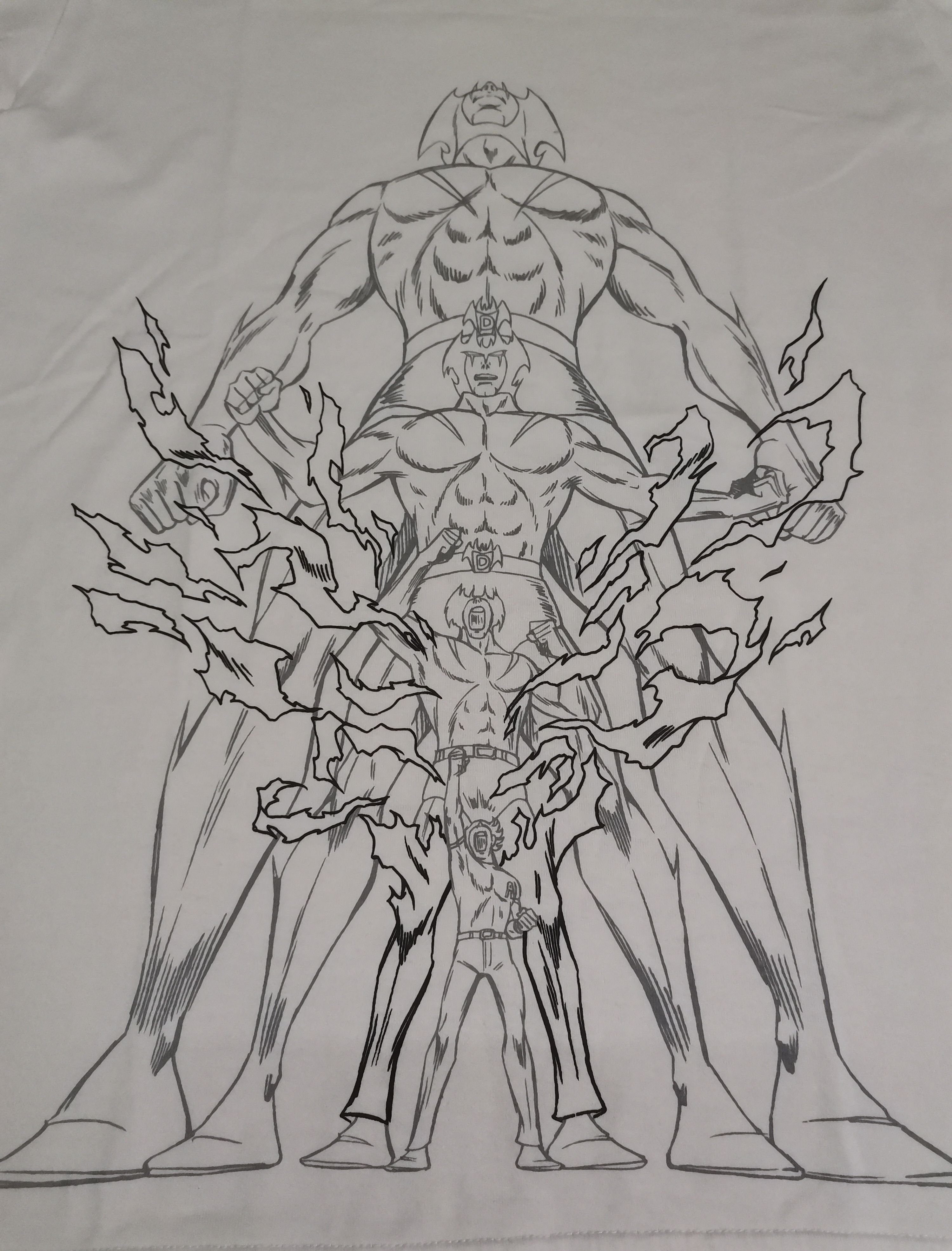 Anime × Cartoon Network × Vintage Vintage Devilman Anime /evangelion/Dragonball Size US M / EU 48-50 / 2 - 2 Thumbnail