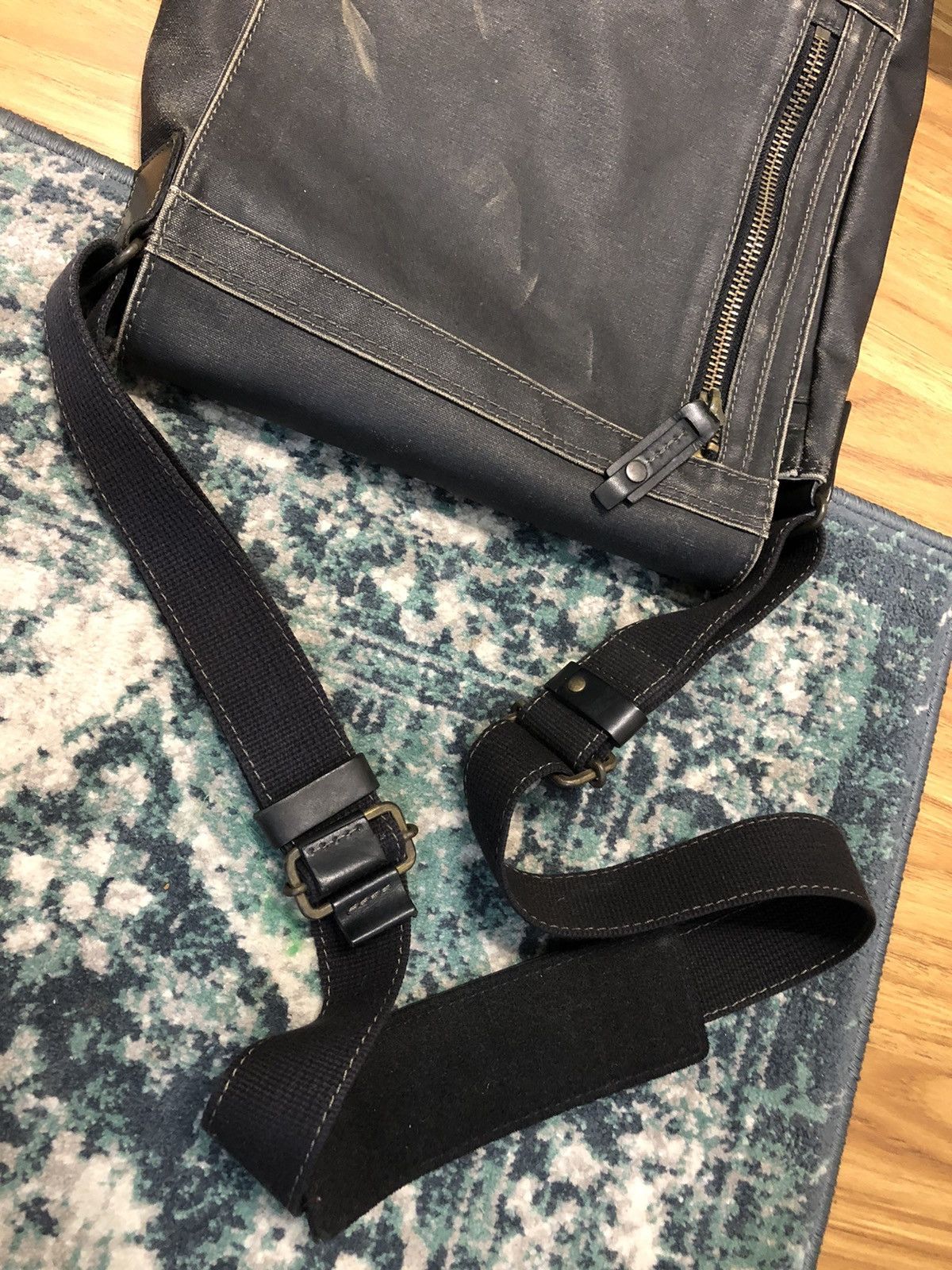 Takeo Kikuchi Vintage Waxed Takeo Kikuchi By Porter Crossbody Bag Size ONE SIZE - 25 Thumbnail