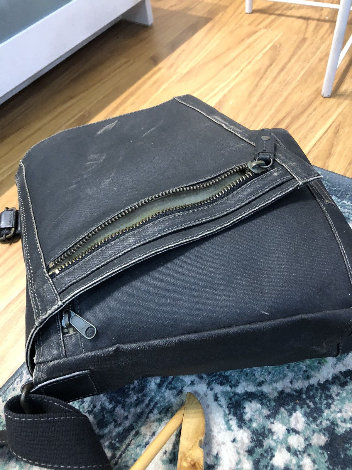 Takeo Kikuchi Vintage Waxed Takeo Kikuchi By Porter Crossbody Bag Size ONE SIZE - 8 Thumbnail