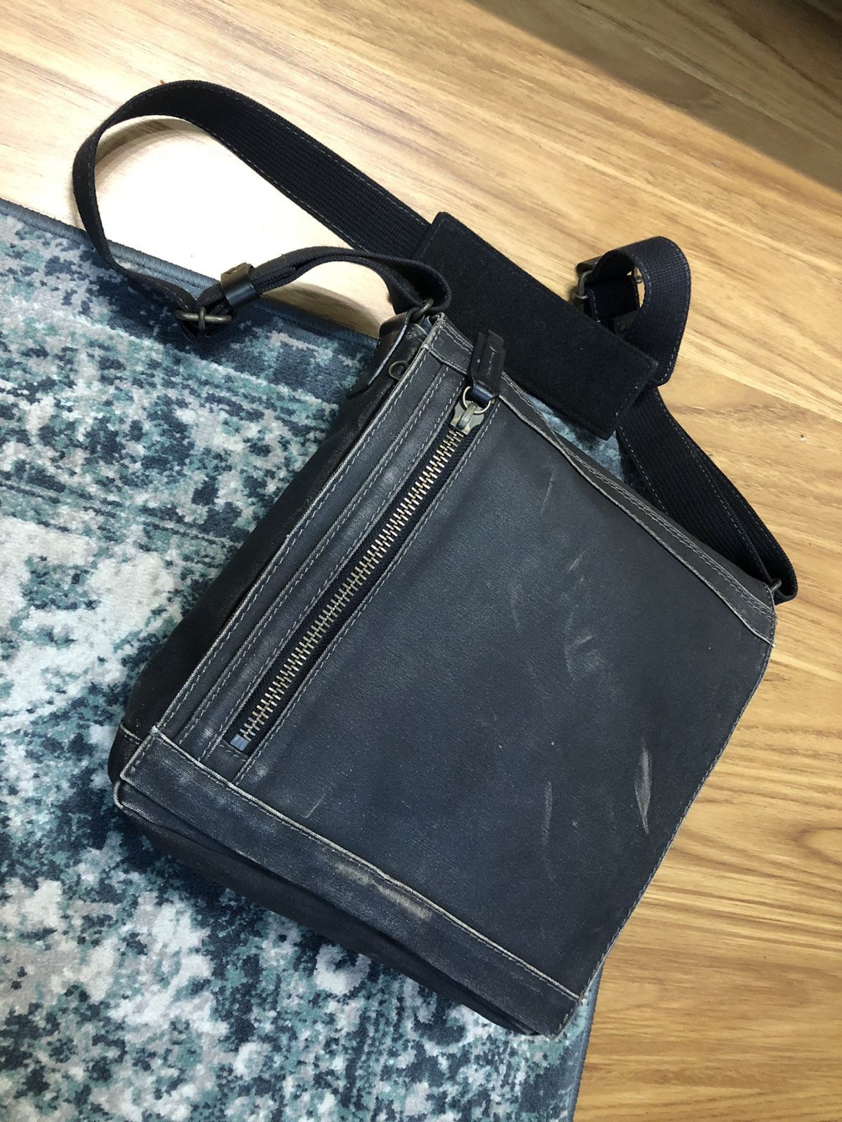 Takeo Kikuchi Vintage Waxed Takeo Kikuchi By Porter Crossbody Bag Size ONE SIZE - 10 Thumbnail