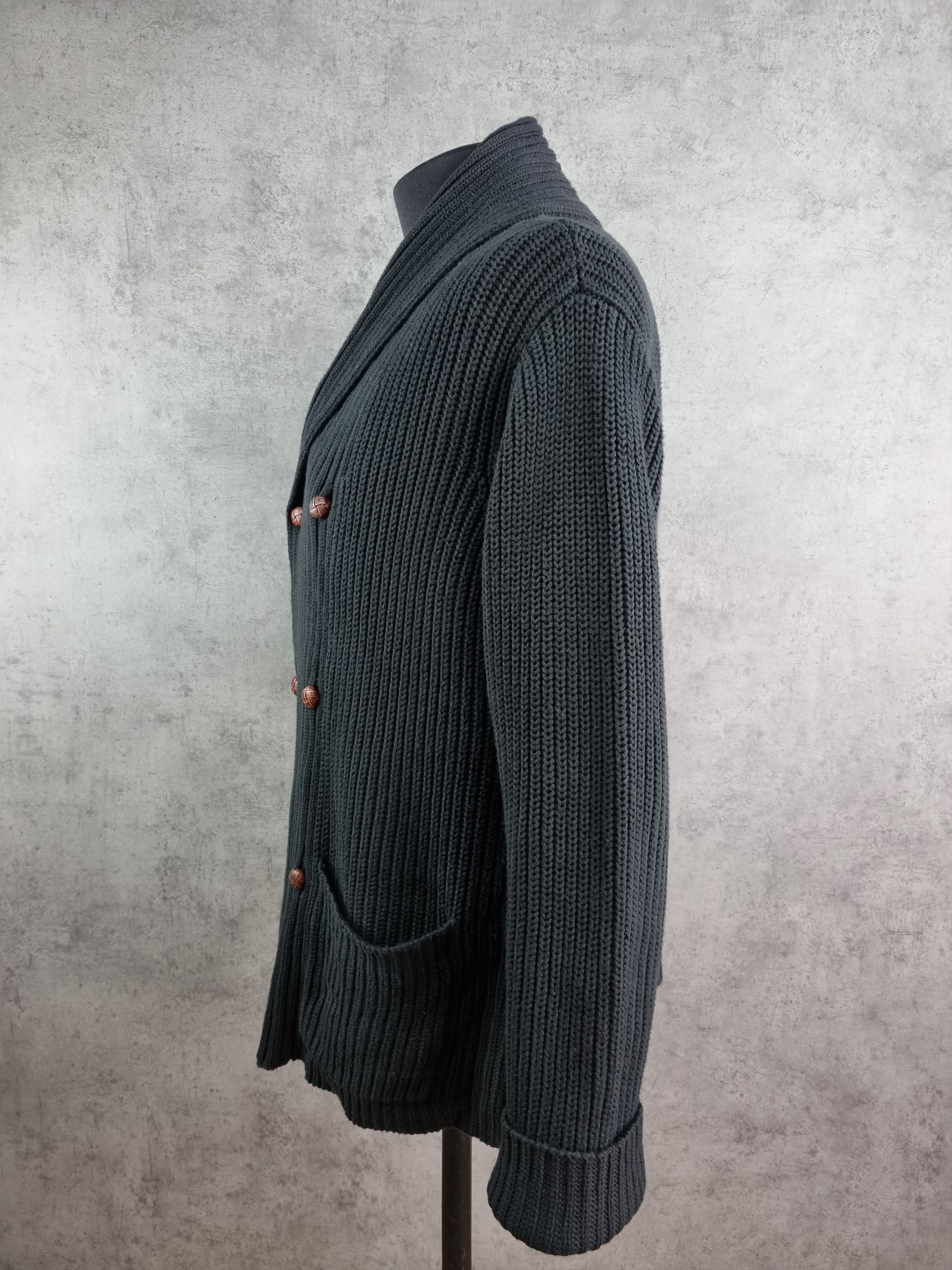 Polo Ralph Lauren × Ralph Lauren 90s Vintage Polo Ralph Lauren Knitted Cardigan Sweater Size US XL / EU 56 / 4 - 5 Thumbnail
