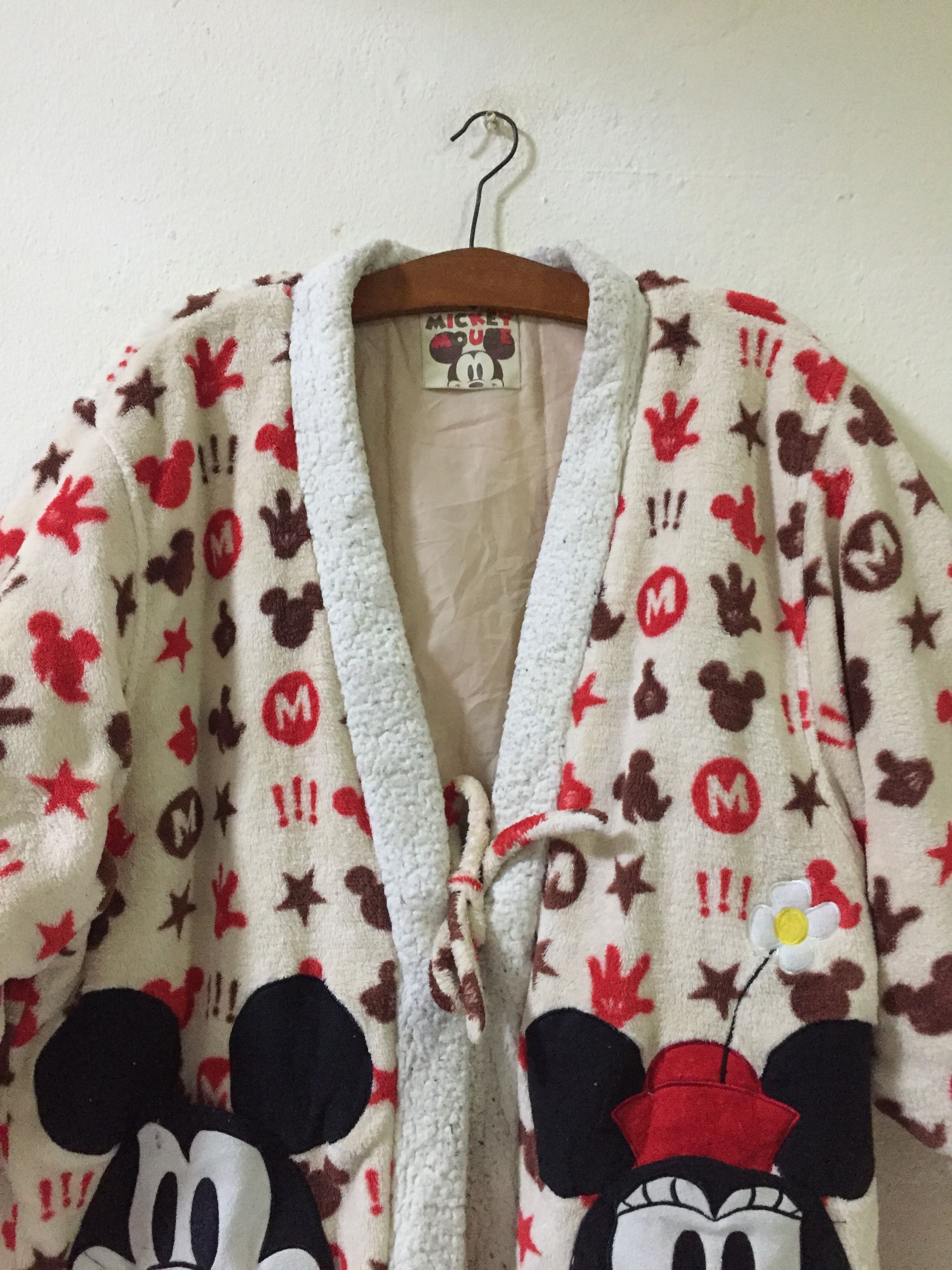Disney Disney Mickey Mouse Nice Design Kimono Bathrobe Size US L / EU 52-54 / 3 - 4 Thumbnail