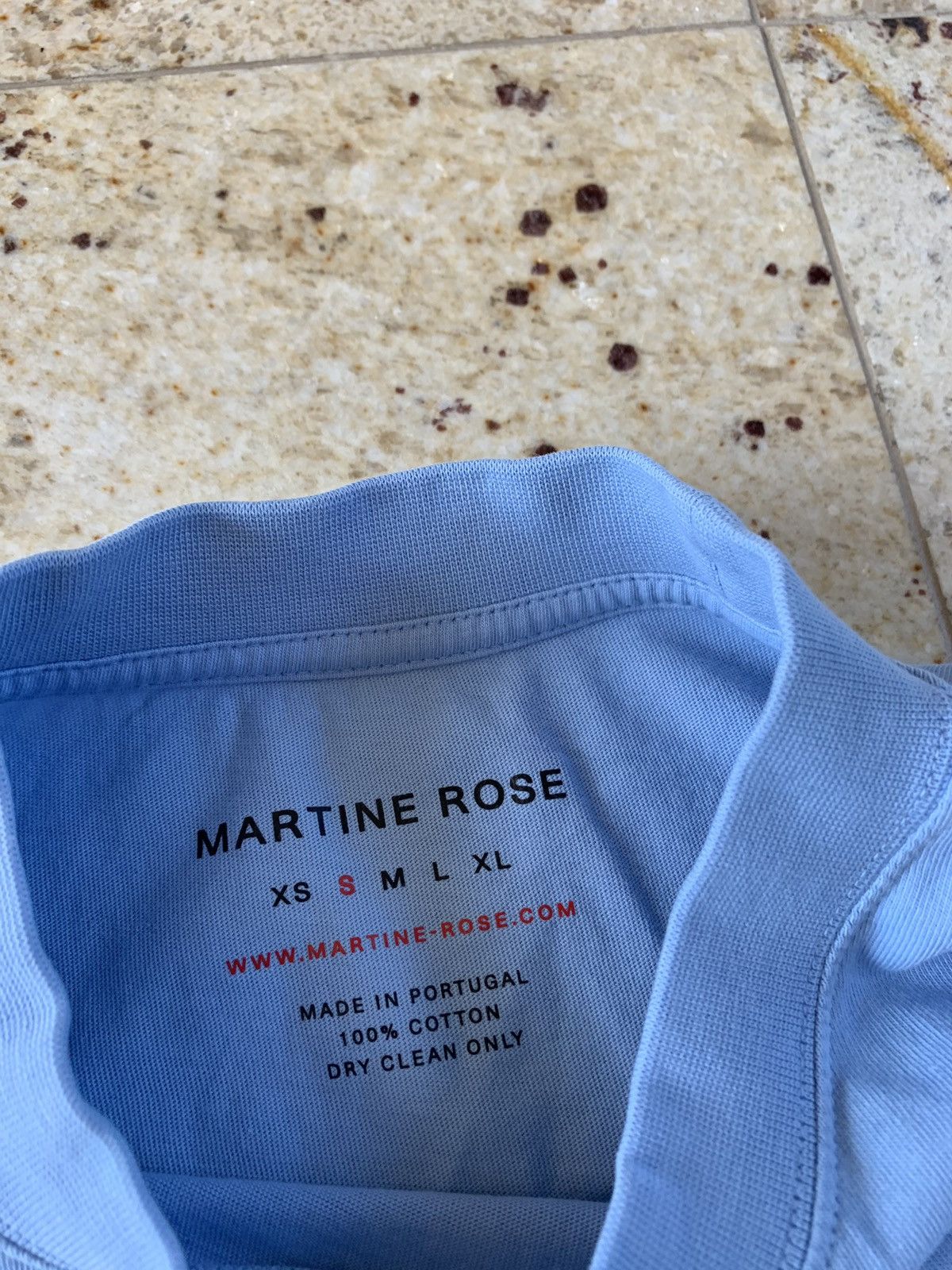 Martine Rose Wonky Punk Vest in Sky Blue Size US S / EU 44-46 / 1 - 7 Thumbnail