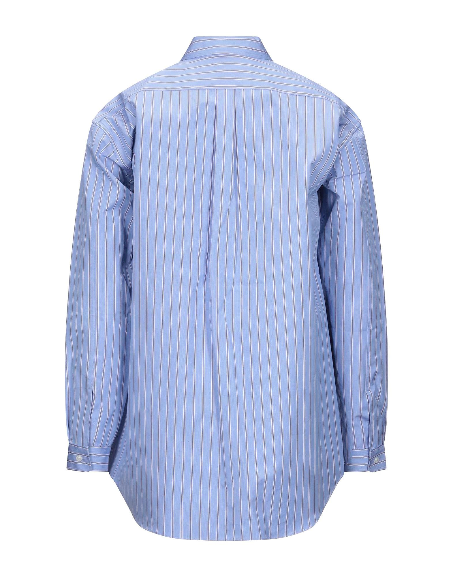 Martine Rose Striped shirts in Azure Size US S / EU 44-46 / 1 - 2 Thumbnail