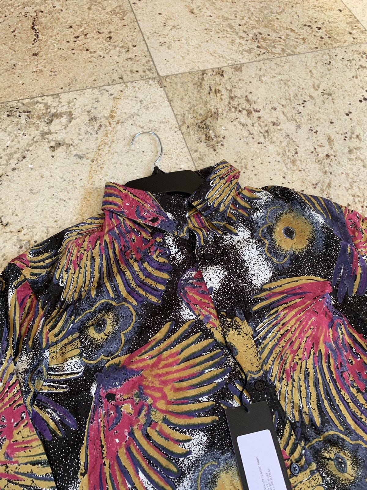 Martine Rose Classic Shirt in Yellow Floral Size US S / EU 44-46 / 1 - 7 Thumbnail