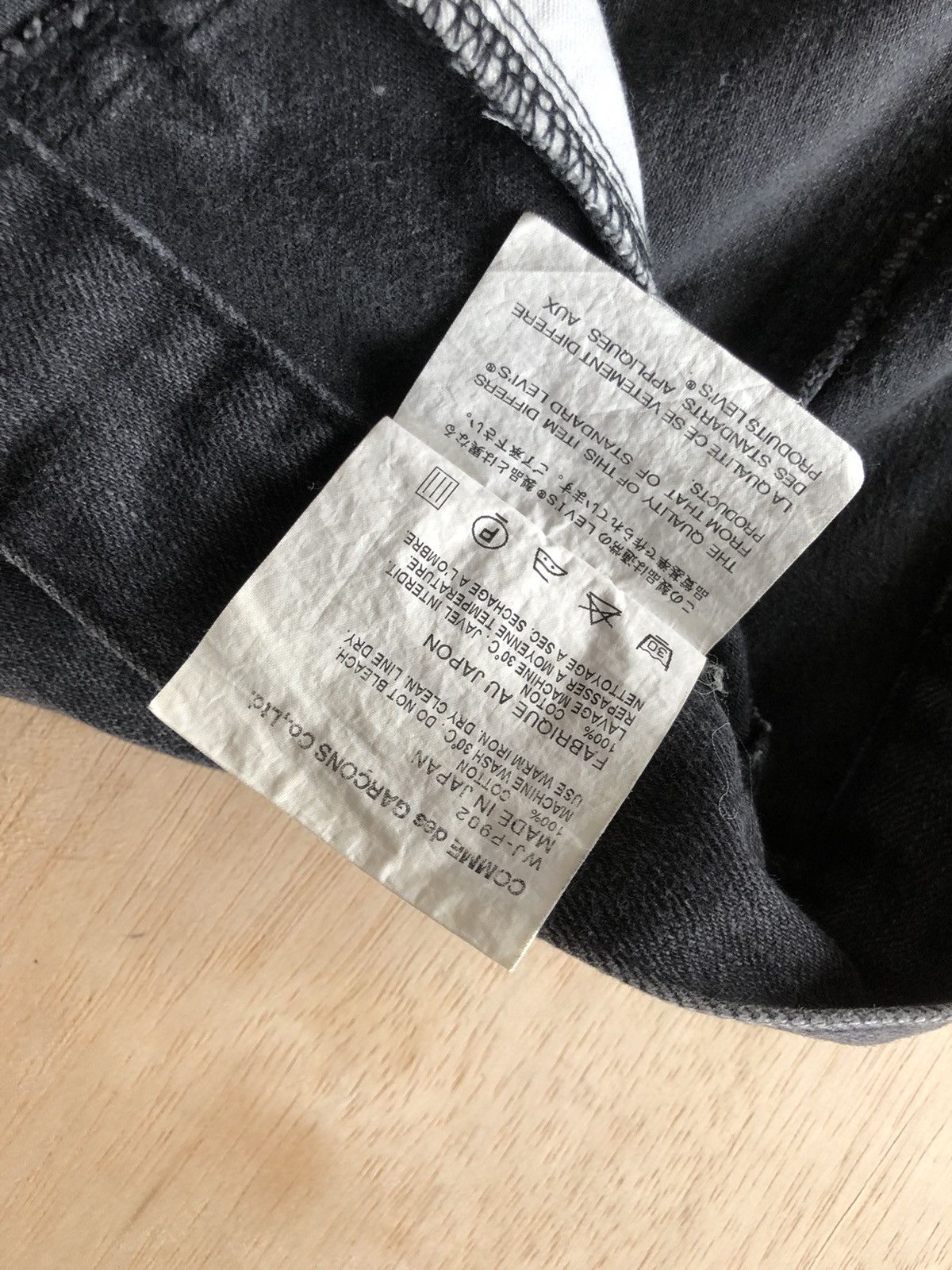 Comme des Garcons Homme Plus SS2012 Comme des Garcons Double Waist Flare Jeans Size US 35 - 11 Thumbnail