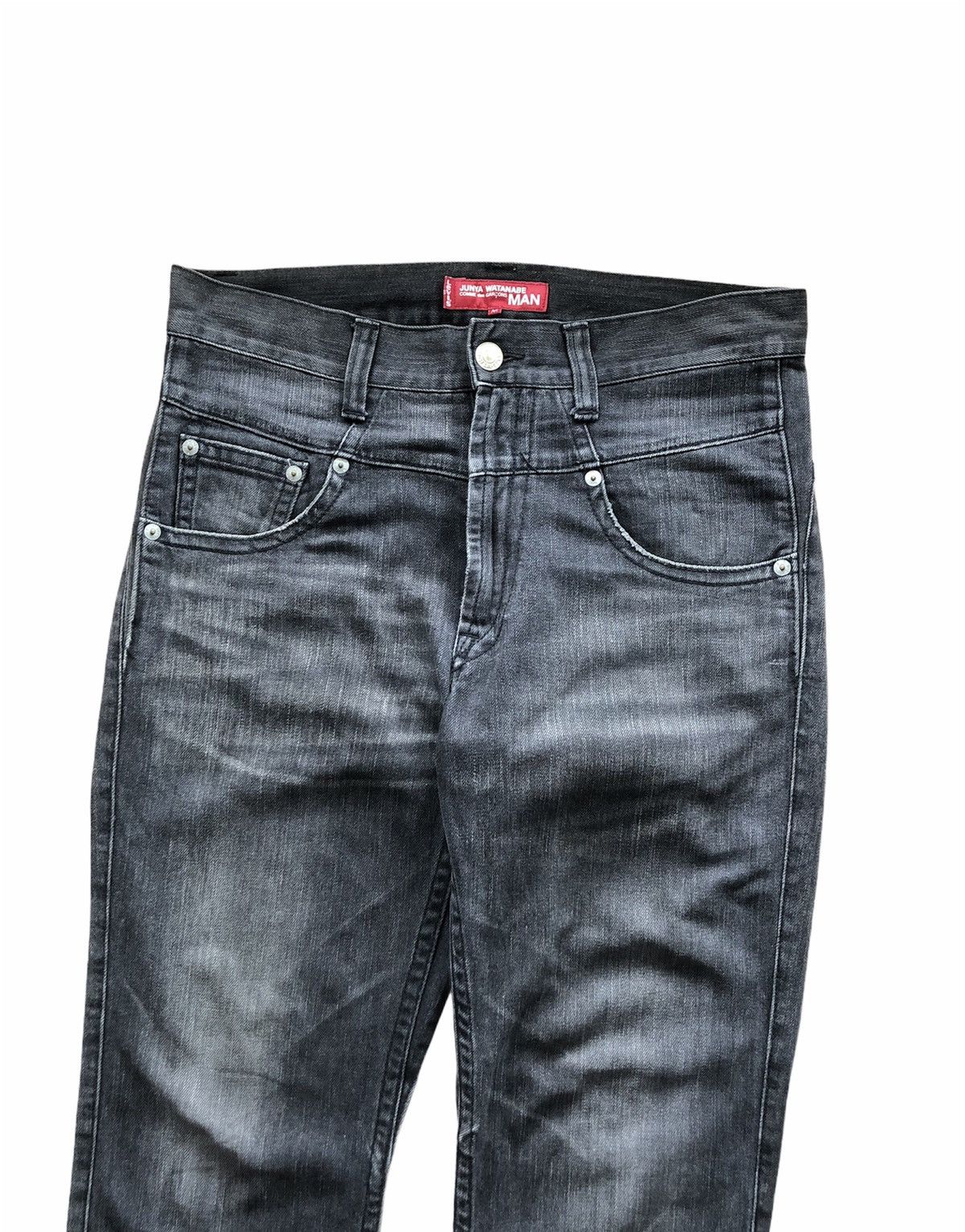 Comme des Garcons Homme Plus SS2012 Comme des Garcons Double Waist Flare Jeans Size US 35 - 2 Thumbnail