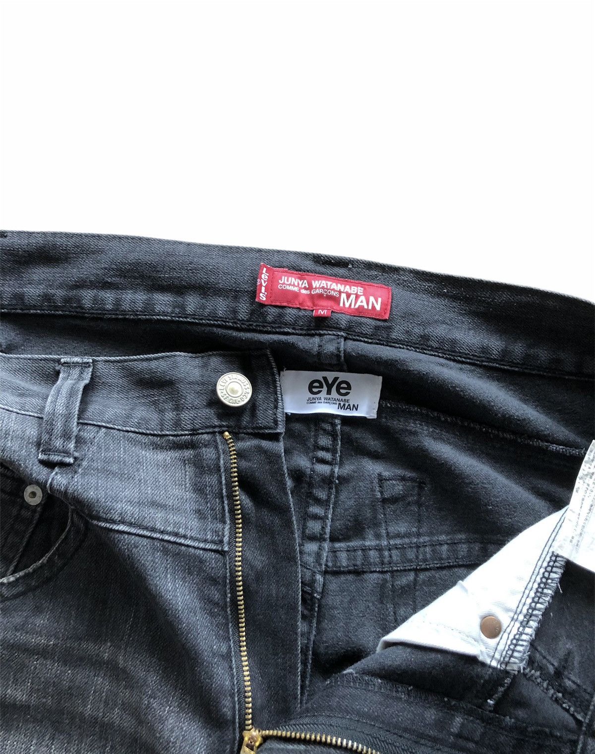 Comme des Garcons Homme Plus SS2012 Comme des Garcons Double Waist Flare Jeans Size US 35 - 8 Thumbnail