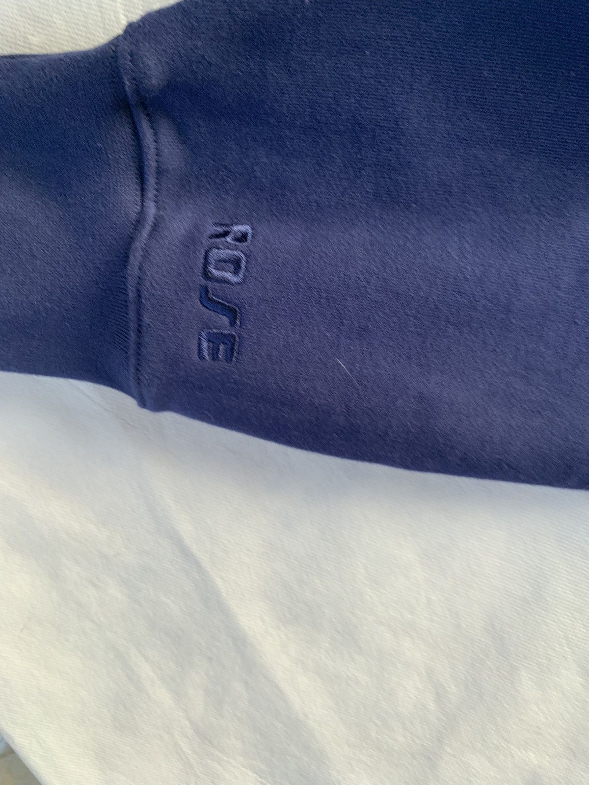 Martine Rose Embroidered Twist Hoodie in Blue Size US XS / EU 42 / 0 - 9 Thumbnail