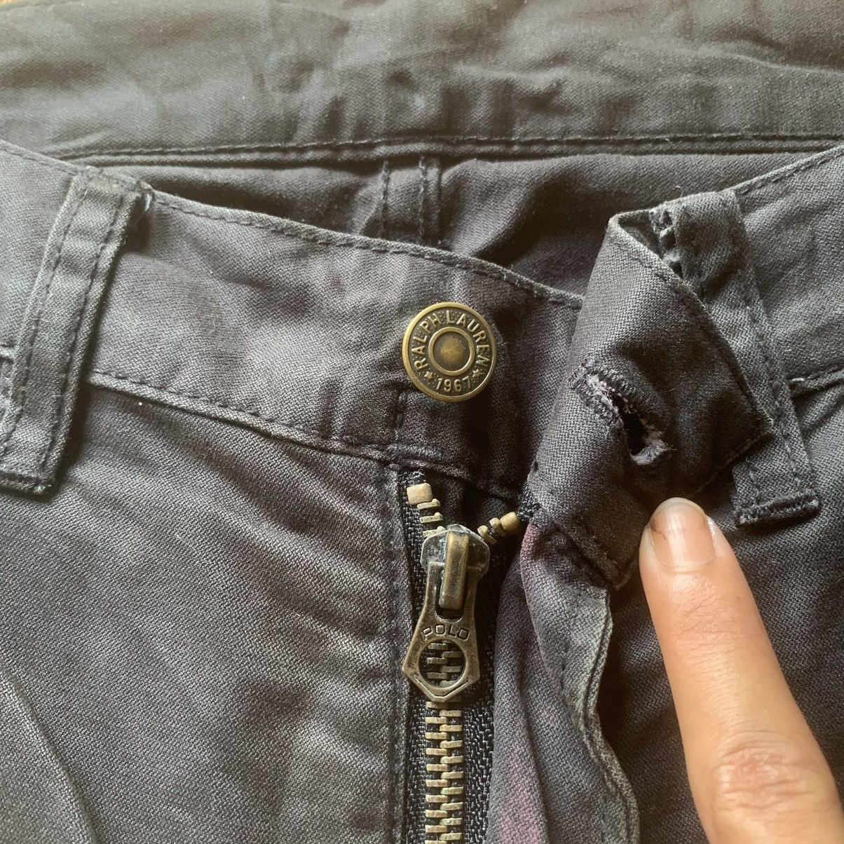 Polo Ralph Lauren 5-POCKET POLO RALPH LAUREN TROUSERS FADED DUNGAREES PANTS Size US 34 / EU 50 - 6 Thumbnail