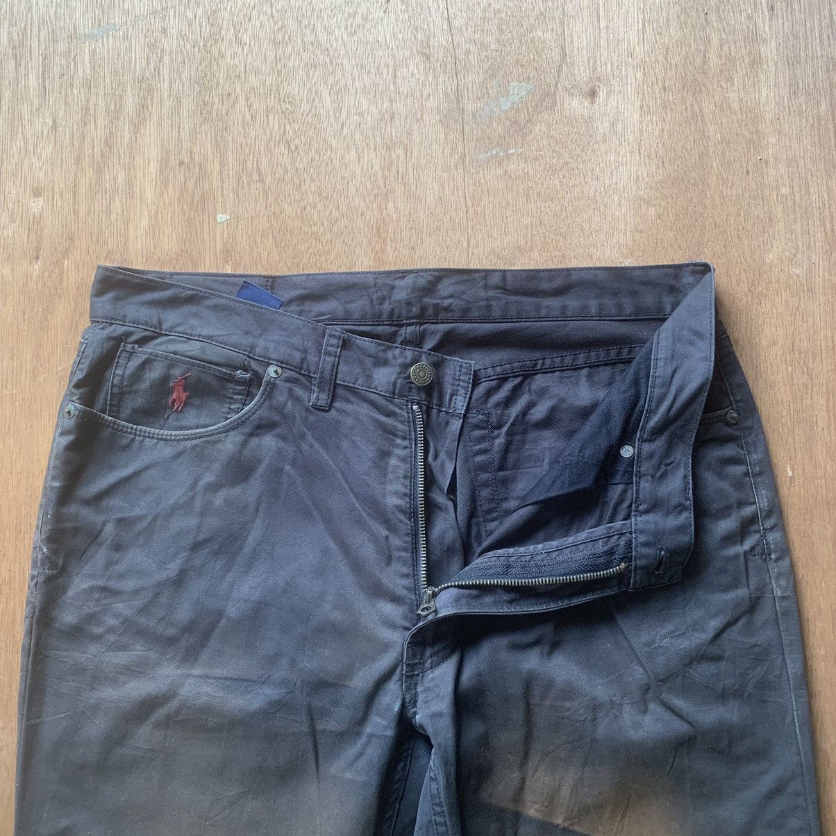 Polo Ralph Lauren 5-POCKET POLO RALPH LAUREN TROUSERS FADED DUNGAREES PANTS Size US 34 / EU 50 - 7 Thumbnail