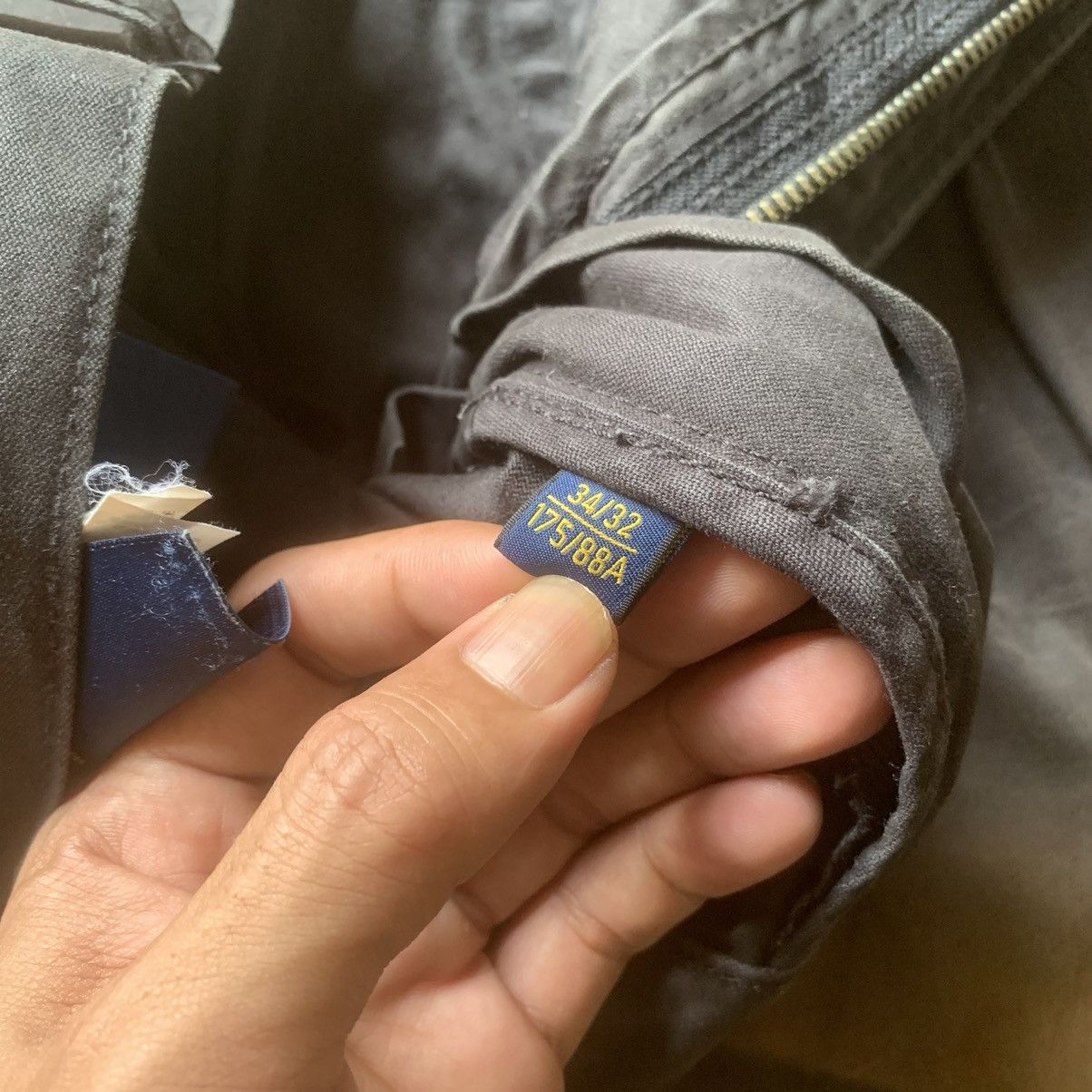 Polo Ralph Lauren 5-POCKET POLO RALPH LAUREN TROUSERS FADED DUNGAREES PANTS Size US 34 / EU 50 - 10 Thumbnail