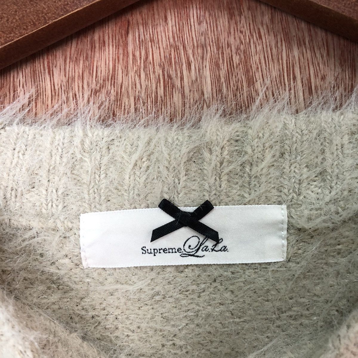 Aran Isles Knitwear Supreme Lala Shag Shaggy Fur Mohair Knitwear #6453 Size M / US 6-8 / IT 42-44 - 4 Thumbnail