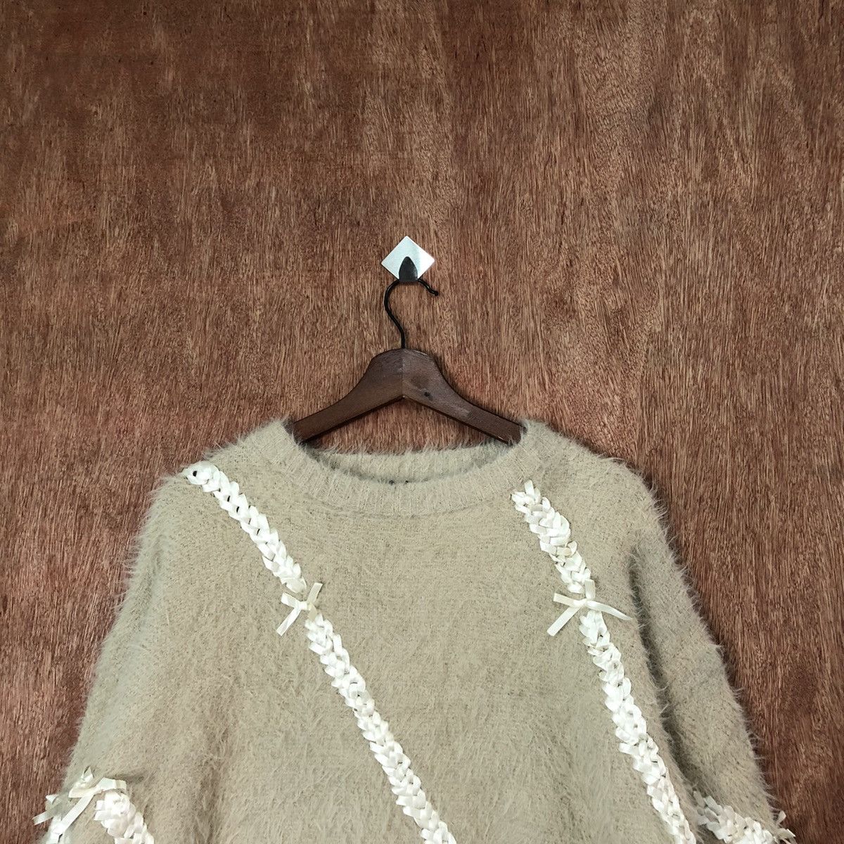 Aran Isles Knitwear Supreme Lala Shag Shaggy Fur Mohair Knitwear #6453 Size M / US 6-8 / IT 42-44 - 2 Thumbnail