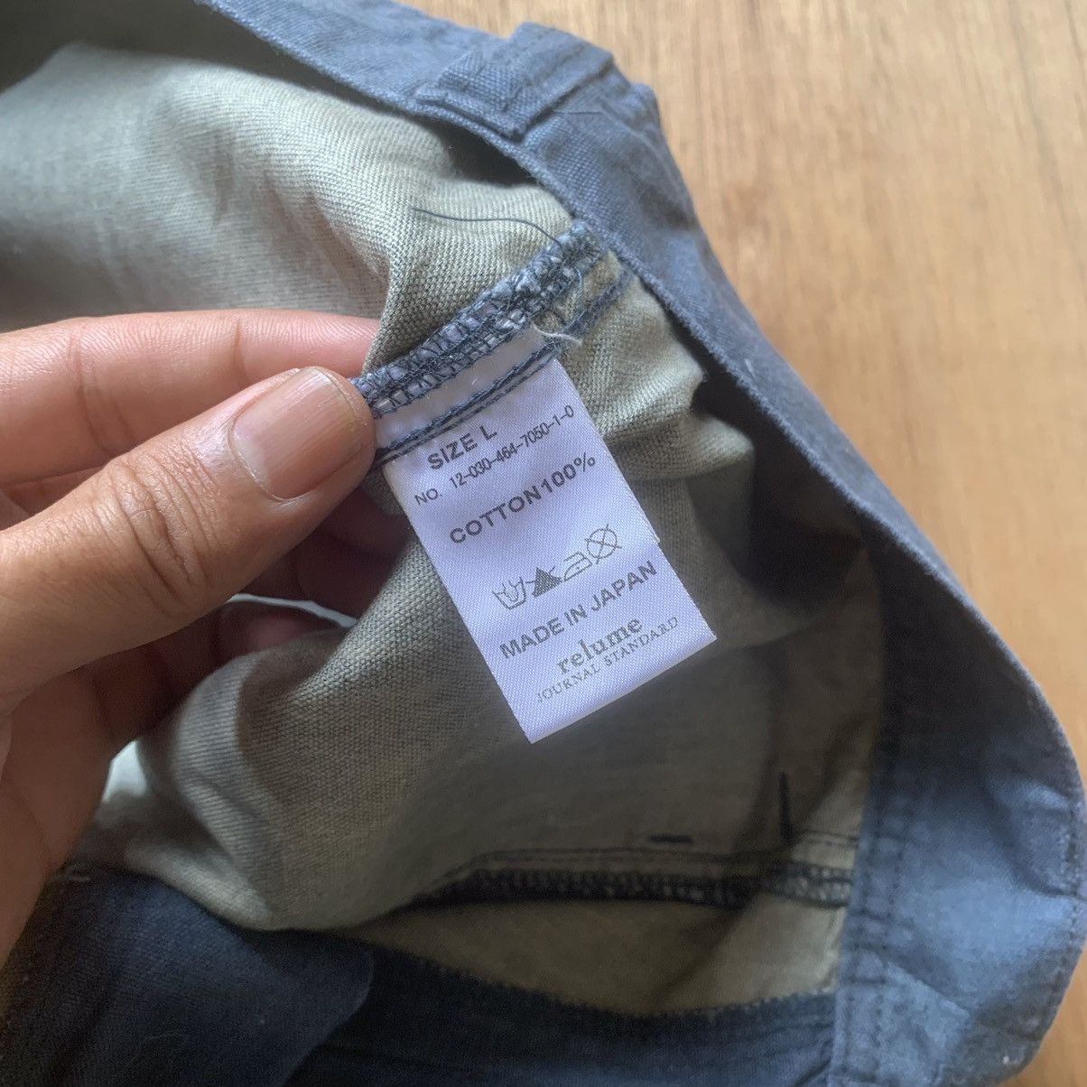 Japanese Brand × Journal Standard VINTAGE RELUME x JOURNAL STANDARD TROUSERS BIG POCKET PANTS Size US 32 / EU 48 - 6 Thumbnail