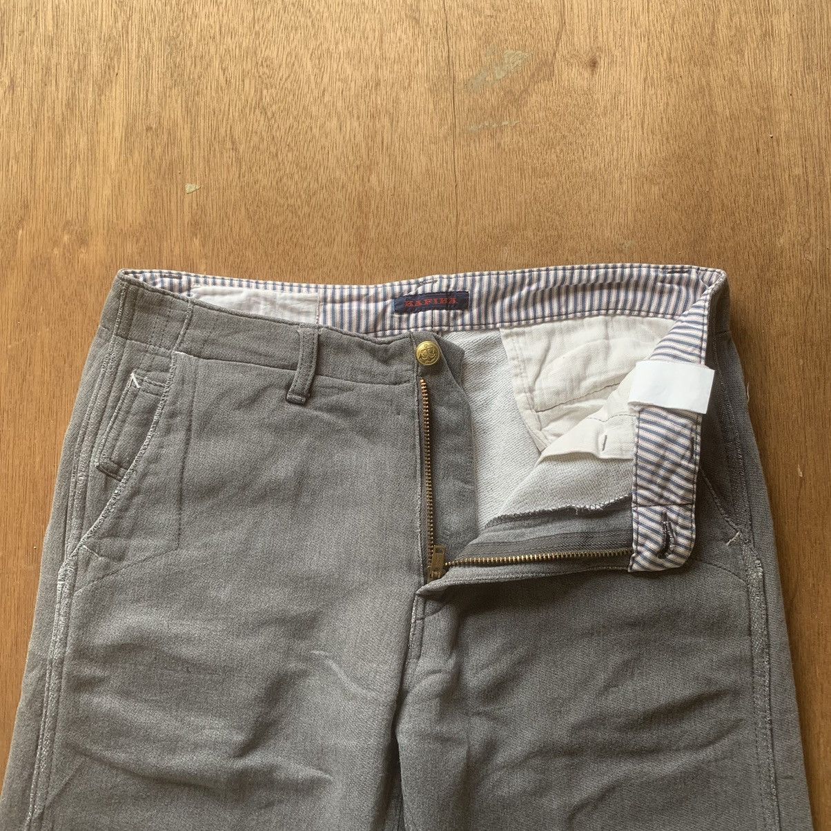 KOJIMA GENES VTG UNION MADE OKAYAMA KOJIMA JAPAN TROUSERS GABARDINE PANTS Size US 30 / EU 46 - 6 Thumbnail