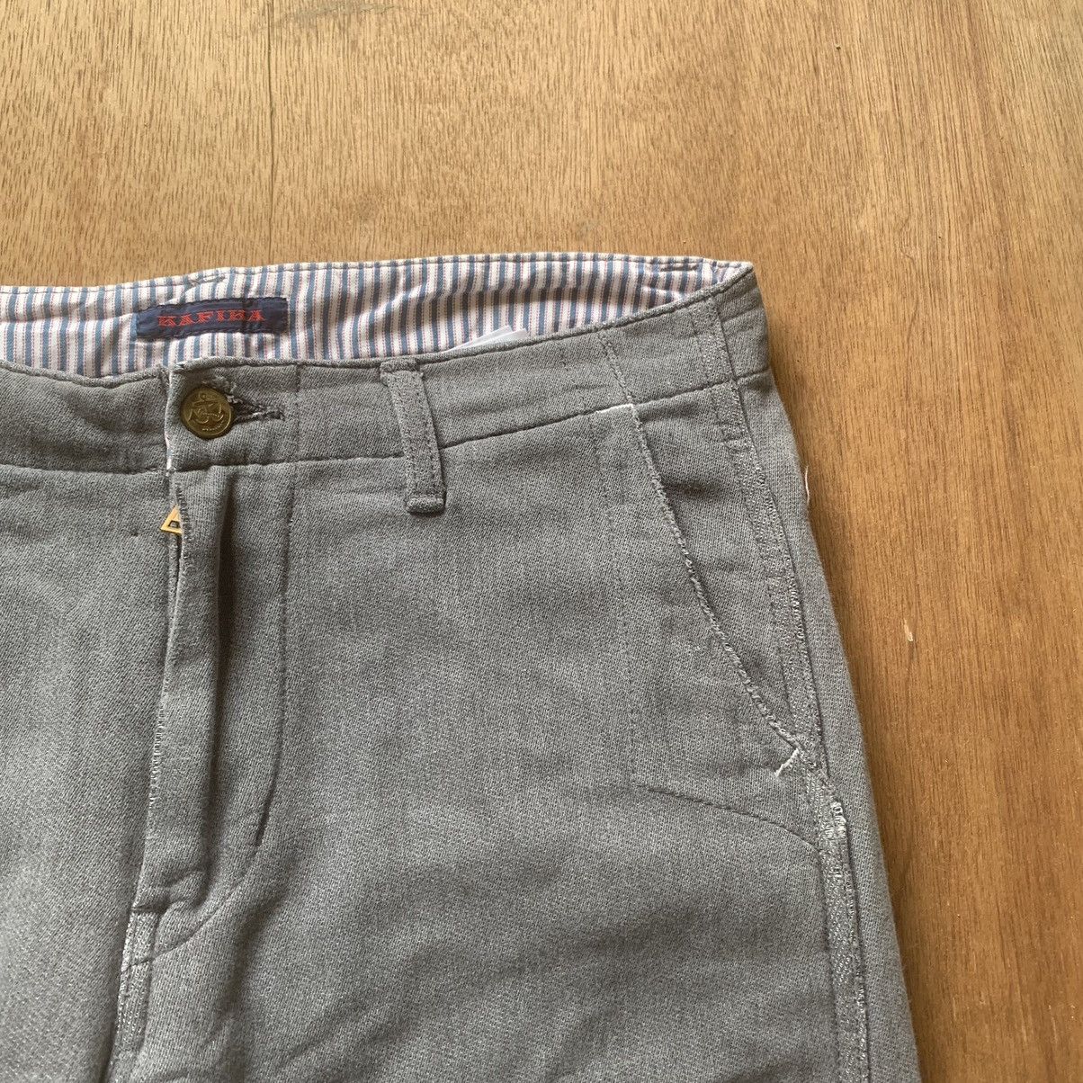 KOJIMA GENES VTG UNION MADE OKAYAMA KOJIMA JAPAN TROUSERS GABARDINE PANTS Size US 30 / EU 46 - 4 Thumbnail