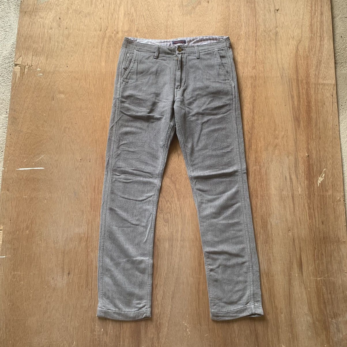 KOJIMA GENES VTG UNION MADE OKAYAMA KOJIMA JAPAN TROUSERS GABARDINE PANTS Size US 30 / EU 46 - 1 Thumbnail