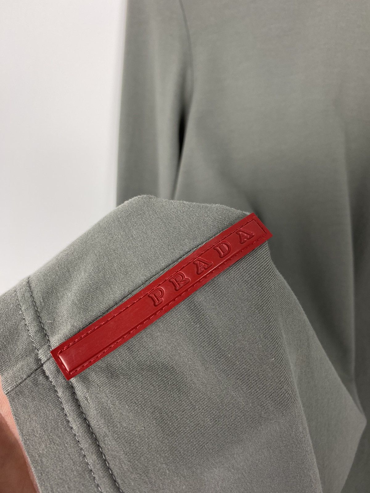 Prada Vintage Prada Women’s Long Sleeve Shirt Pocket Margiela Size L / US 10 / IT 46 - 4 Thumbnail