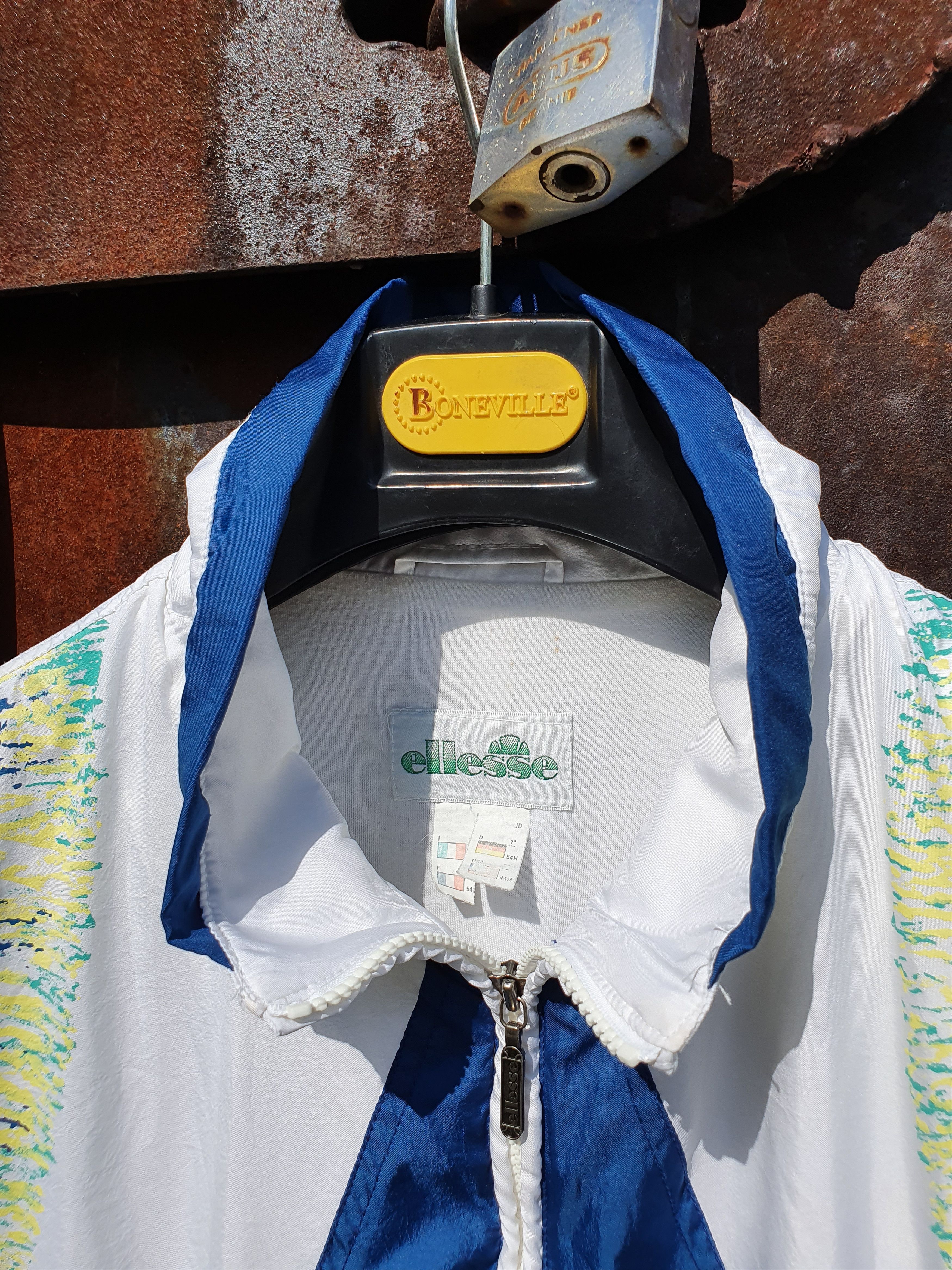 Ellesse × Vintage Vintage Ellesse Nylon Track Jacket Size US L / EU 52-54 / 3 - 7 Thumbnail