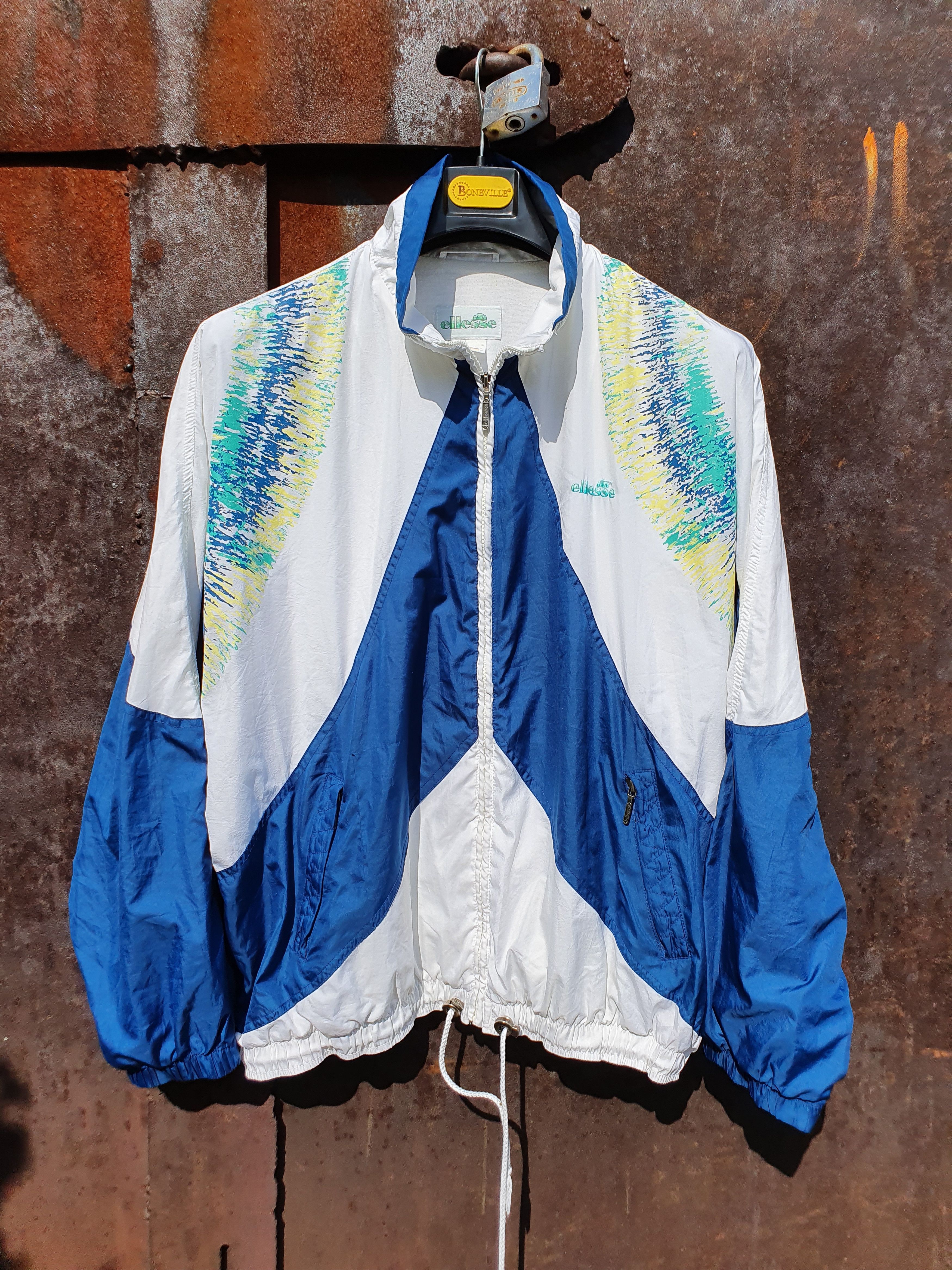Ellesse × Vintage Vintage Ellesse Nylon Track Jacket Size US L / EU 52-54 / 3 - 1 Thumbnail