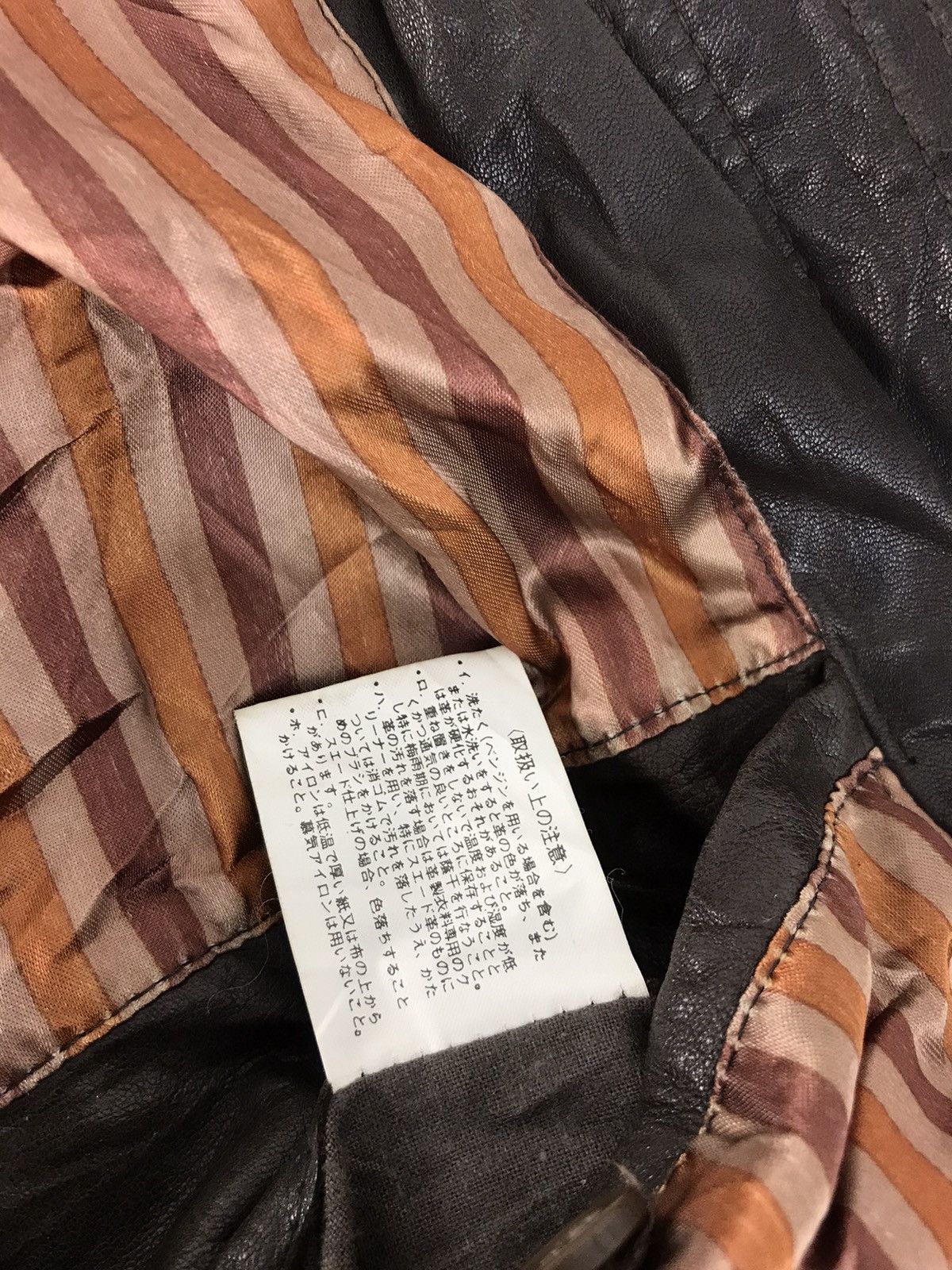 Vintage Uomo Anmo Bomber Leather Jacket Trucker Workwear Size US L / EU 52-54 / 3 - 9 Thumbnail