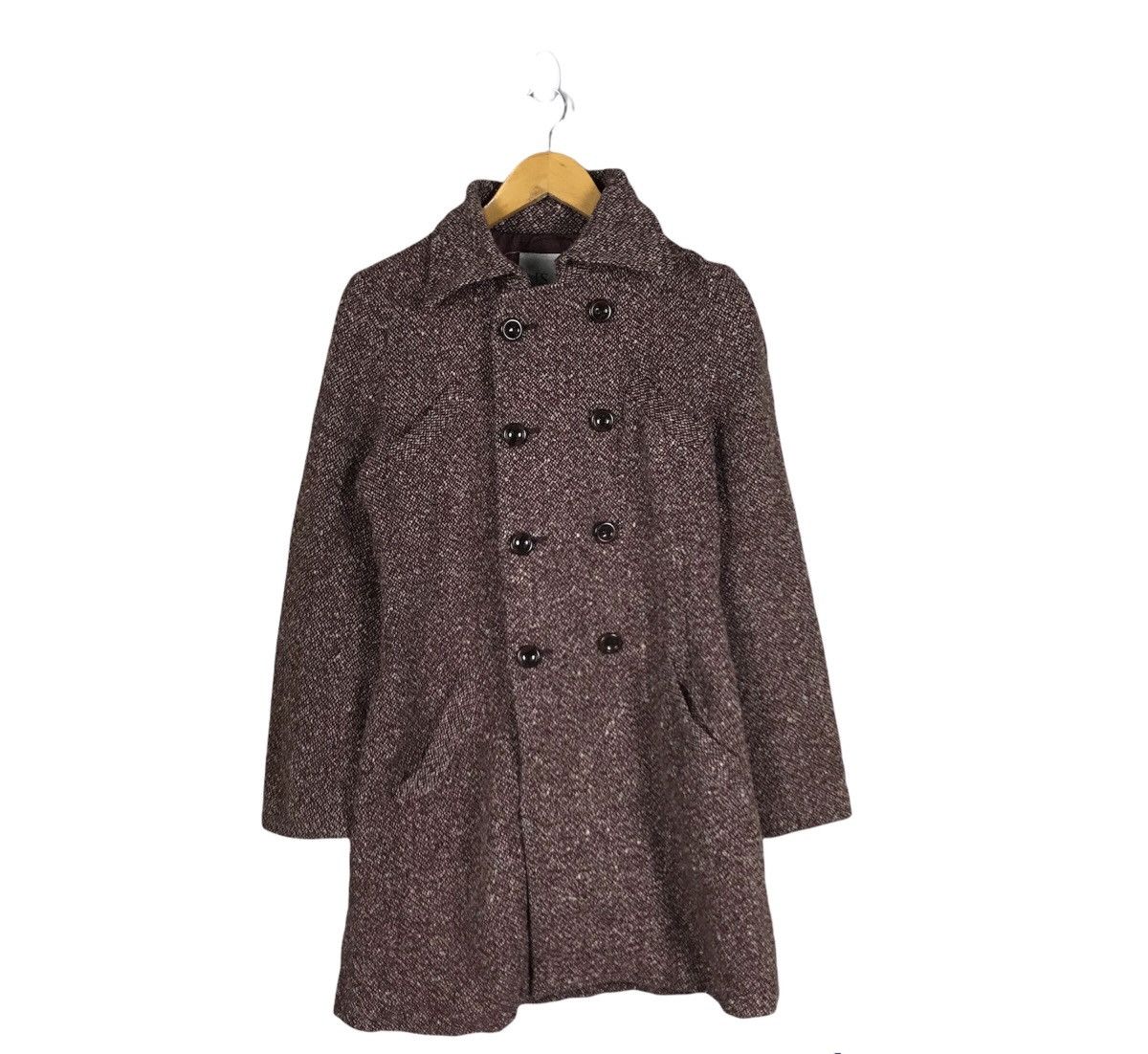 Issey Miyake I.S. SUNAO KUWAHARA BY ISSEY MIYAKE WOOL TRENCH COAT Size US M / EU 48-50 / 2 - 1 Thumbnail