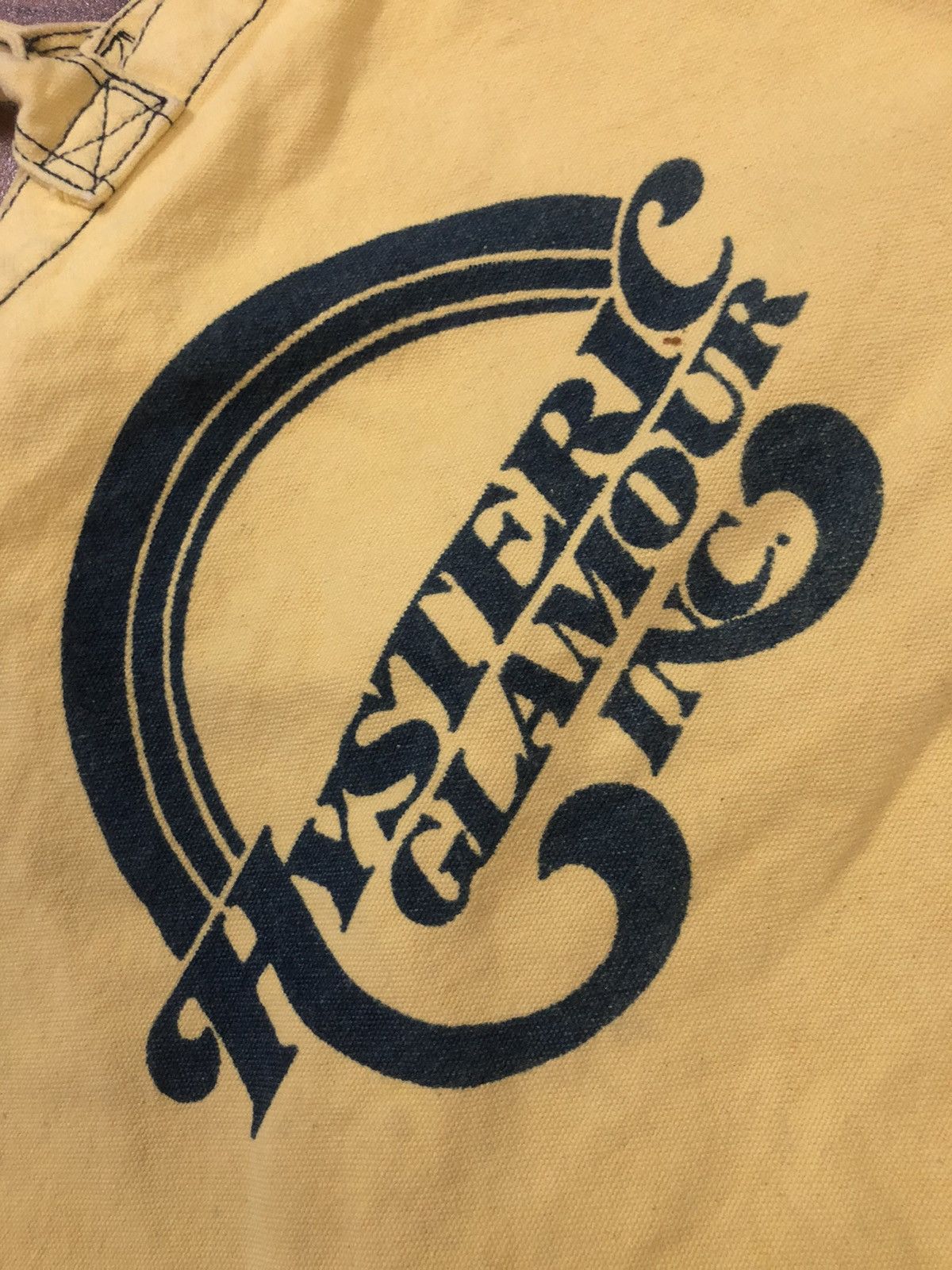 Hysteric Glamour GRAIL🔥OG Hysteric 🇯🇵 Logo "Fuck it" Shoulder Bag Size ONE SIZE - 4 Thumbnail