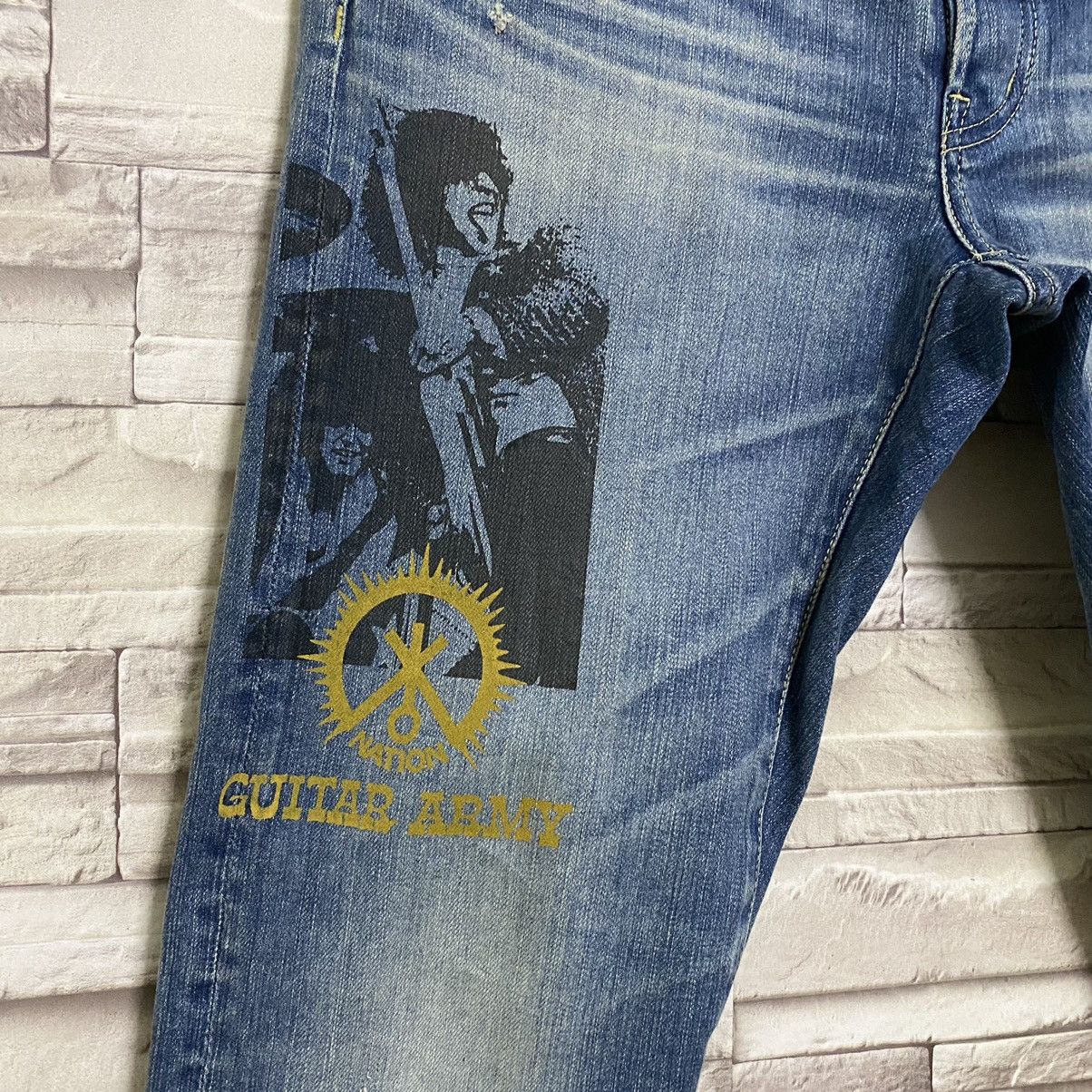 Hysteric Glamour Vintage MC5 x Hysteric Glamour Denim Jeans Size US 34 / EU 50 - 9 Thumbnail