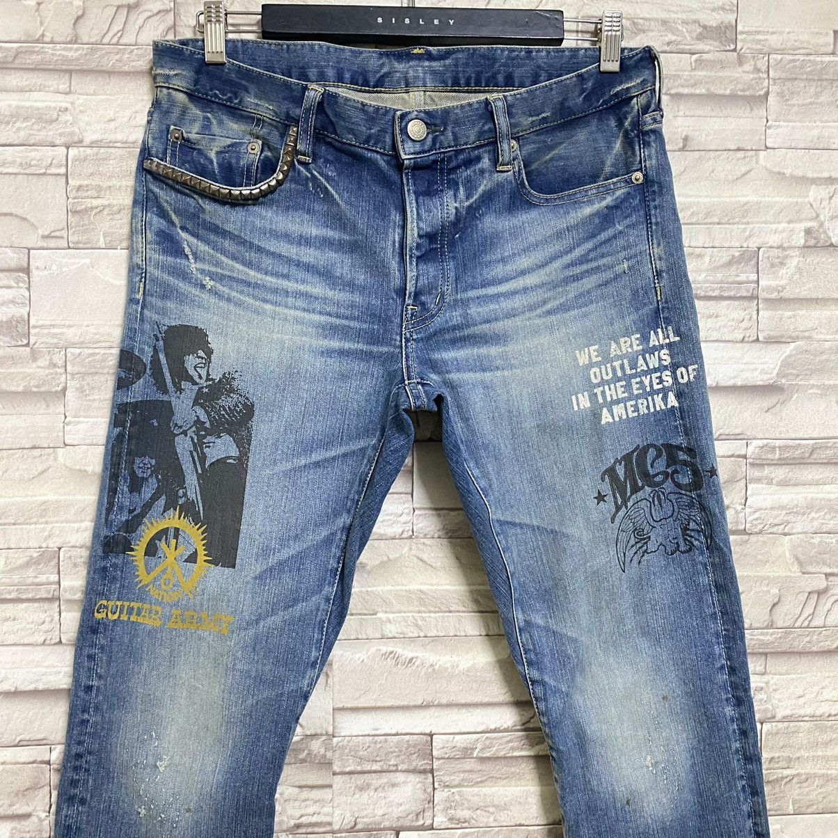 Hysteric Glamour Vintage MC5 x Hysteric Glamour Denim Jeans Size US 34 / EU 50 - 5 Thumbnail
