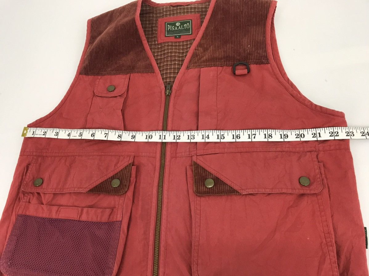 Designer × Vintage Vintage Pisa Alto Vest Jacket Pockets Zipper Style Size US M / EU 48-50 / 2 - 8 Thumbnail