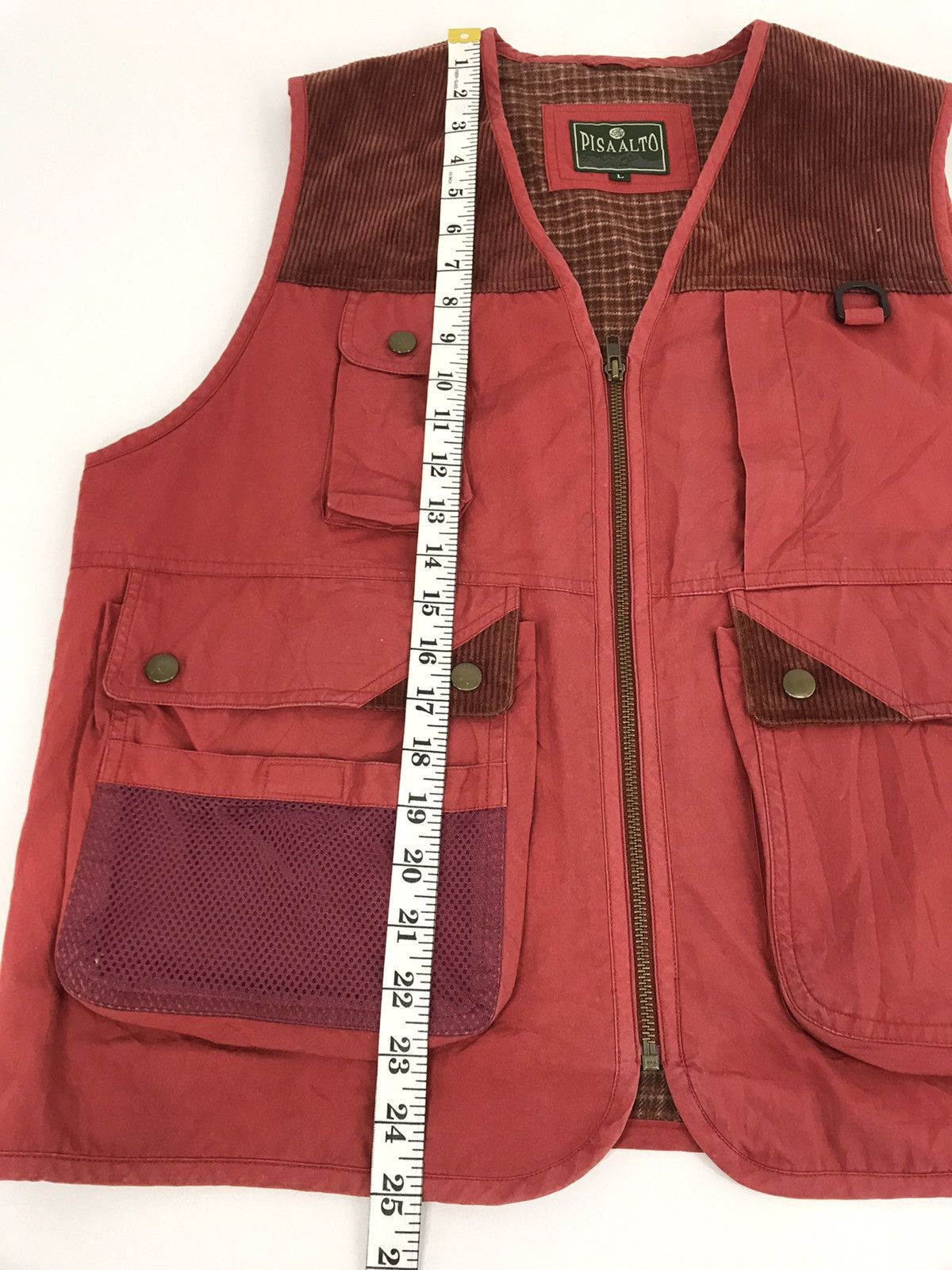 Designer × Vintage Vintage Pisa Alto Vest Jacket Pockets Zipper Style Size US M / EU 48-50 / 2 - 9 Thumbnail