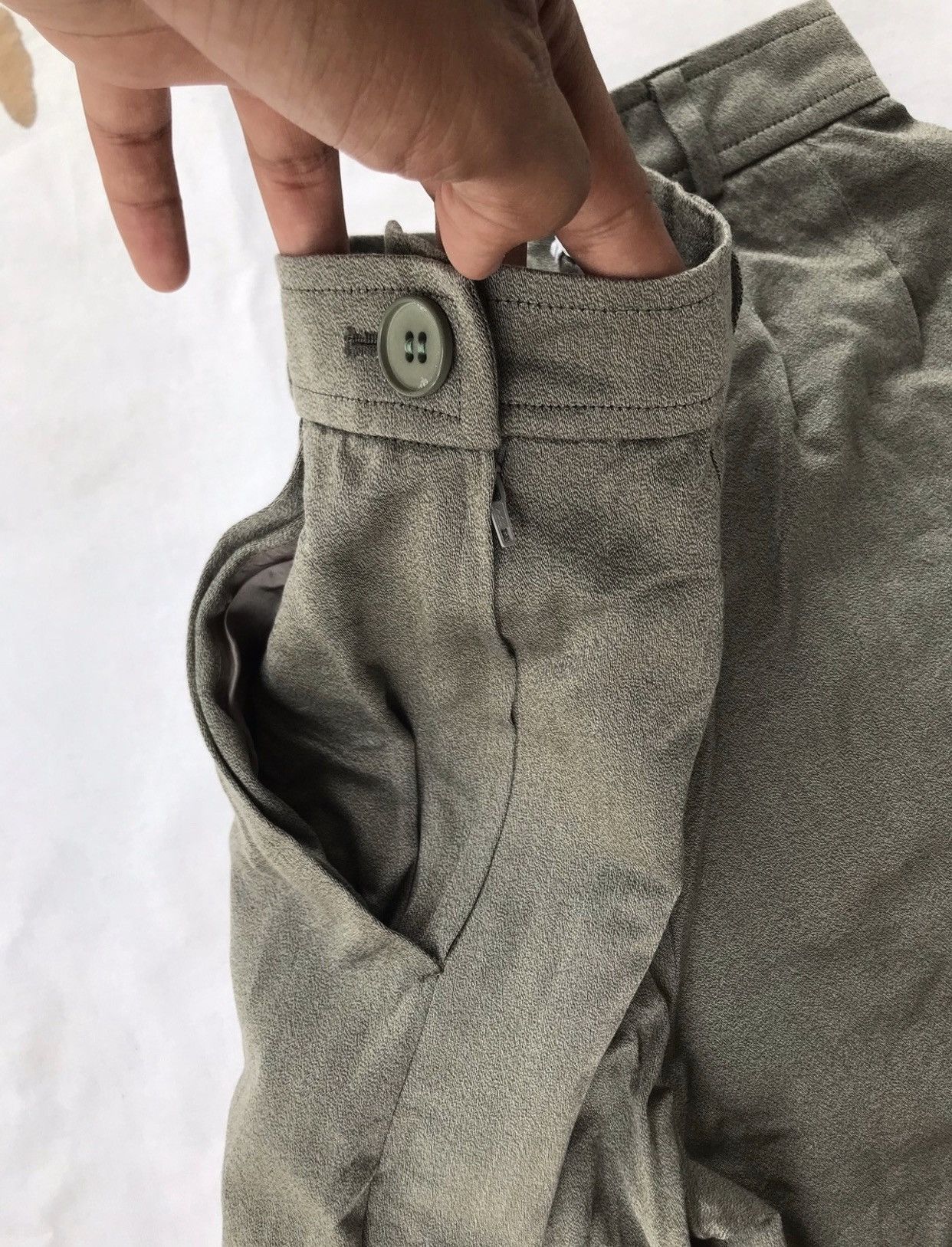 Vintage × Yves Saint Laurent YSL Yves Saint Laurent High Waist Pant Size 25" / US 0 / IT 36 - 7 Thumbnail