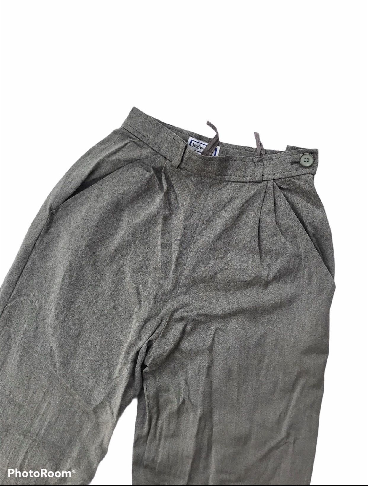 Vintage × Yves Saint Laurent YSL Yves Saint Laurent High Waist Pant Size 25" / US 0 / IT 36 - 3 Thumbnail