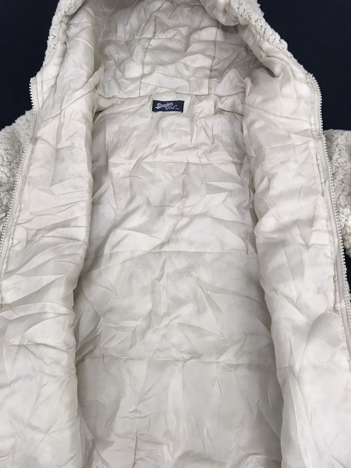 Japanese Brand Fluffy Fleece Passion Wool Sweatshirt Hoodies Jacket Size XS / US 0-2 / IT 36-38 - 2 Thumbnail