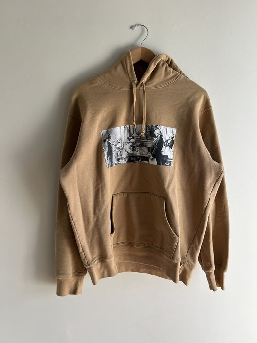 Supreme Mike Kelley Ben Franklin Hooded Sweatshirt Tan | Grailed