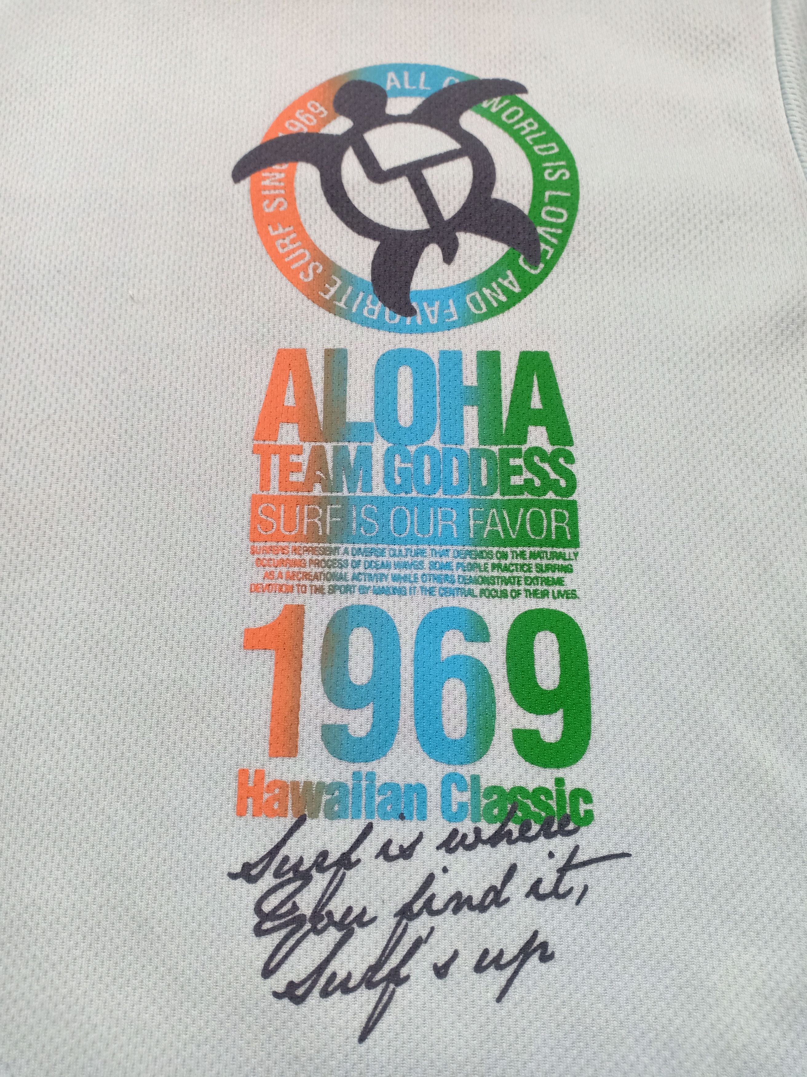 Vision Streetwear ALOHA Hawaiian Tee Team Goddess Surf is Our Favor Size US M / EU 48-50 / 2 - 4 Thumbnail