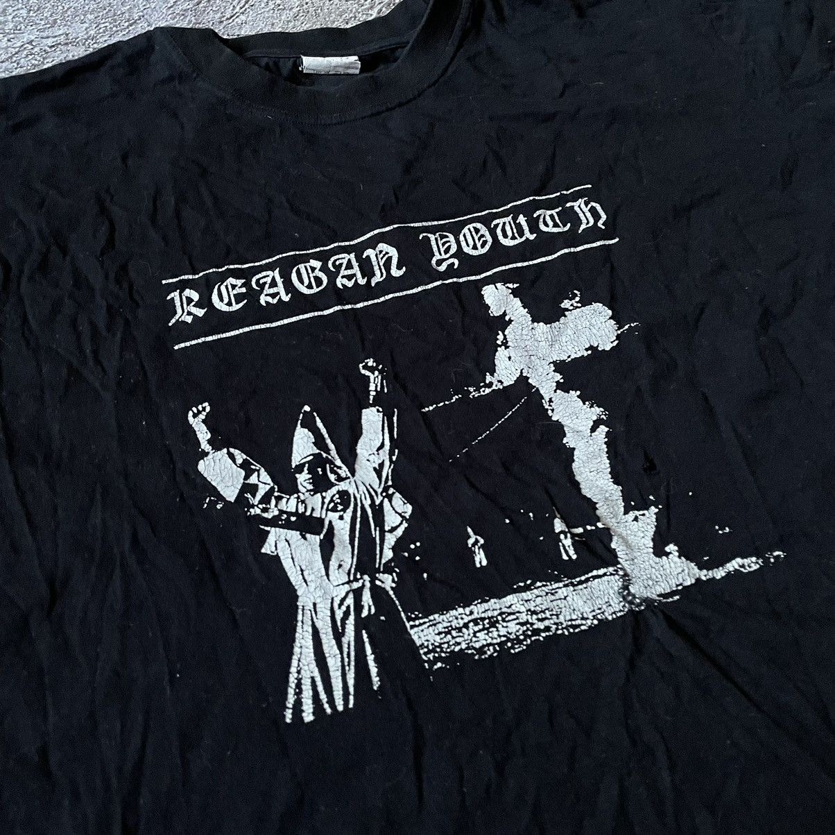 Vintage Vintage Y2K Screamer Graphic Tee Horror Punk Grunge Slim XL Size US XL / EU 56 / 4 - 7 Thumbnail
