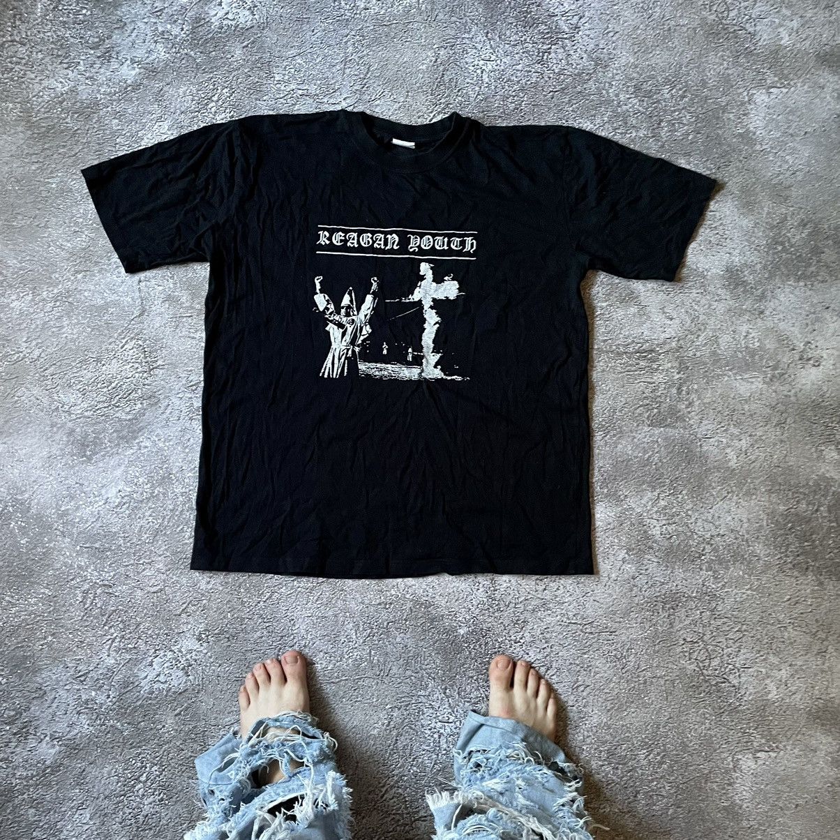 Vintage Vintage Y2K Screamer Graphic Tee Horror Punk Grunge Slim XL Size US XL / EU 56 / 4 - 1 Thumbnail