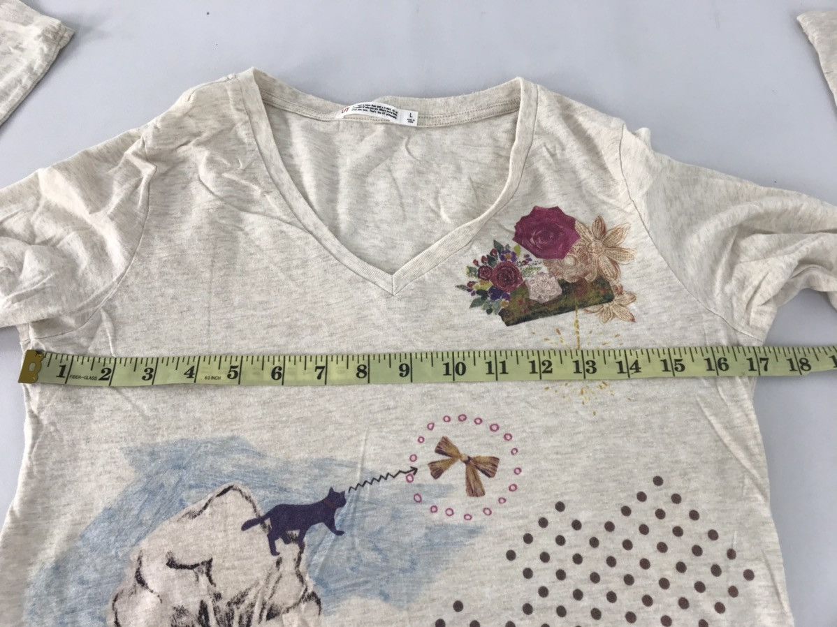 Japanese Brand Painting Artist Design Longsleeve Tee T-shirt Size S / US 4 / IT 40 - 8 Thumbnail