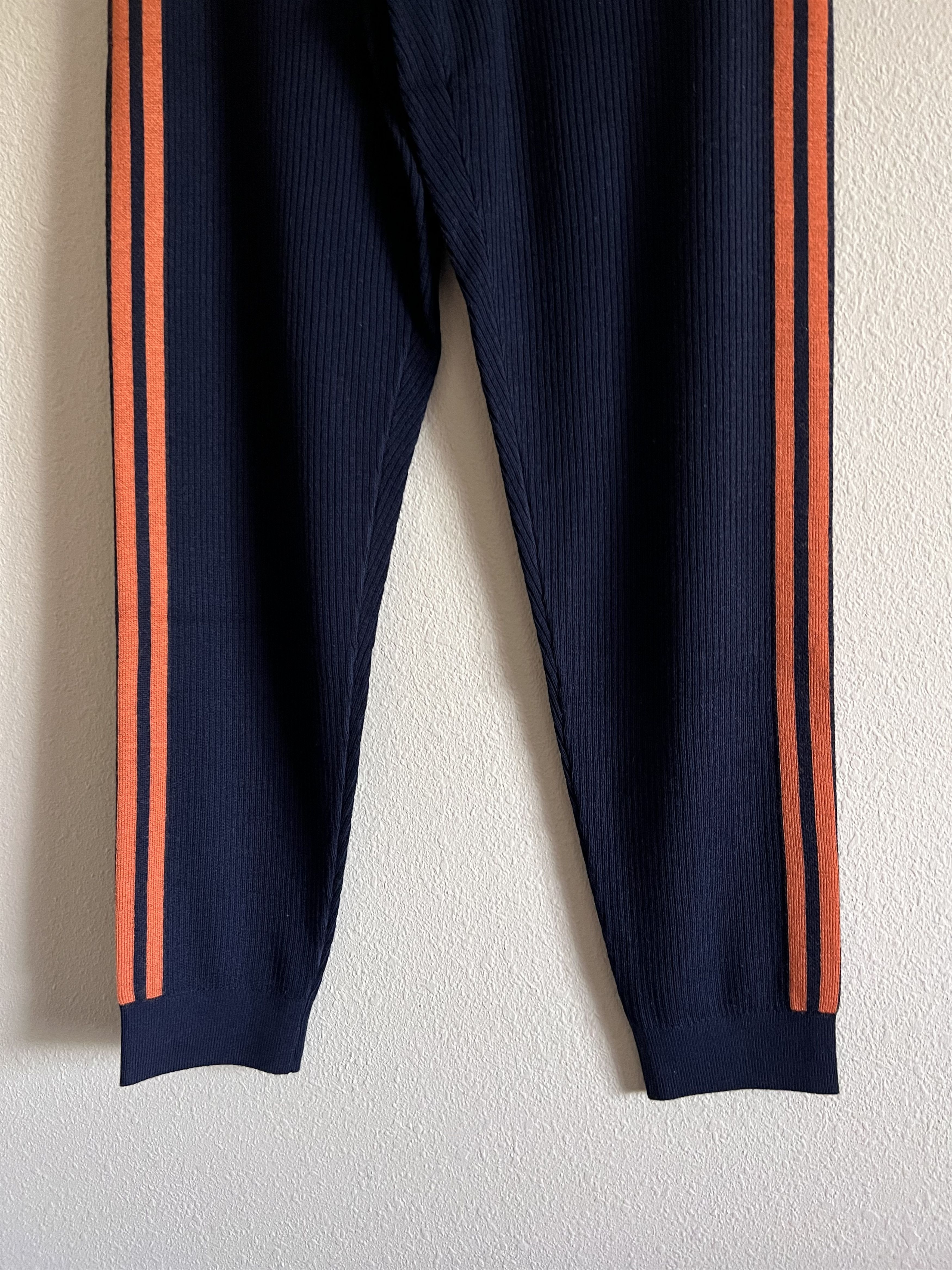 Adidas × Wales Bonner Wales Bonner Adidas Knit Track Pants in Legend Ink Size US 30 / EU 46 - 3 Thumbnail