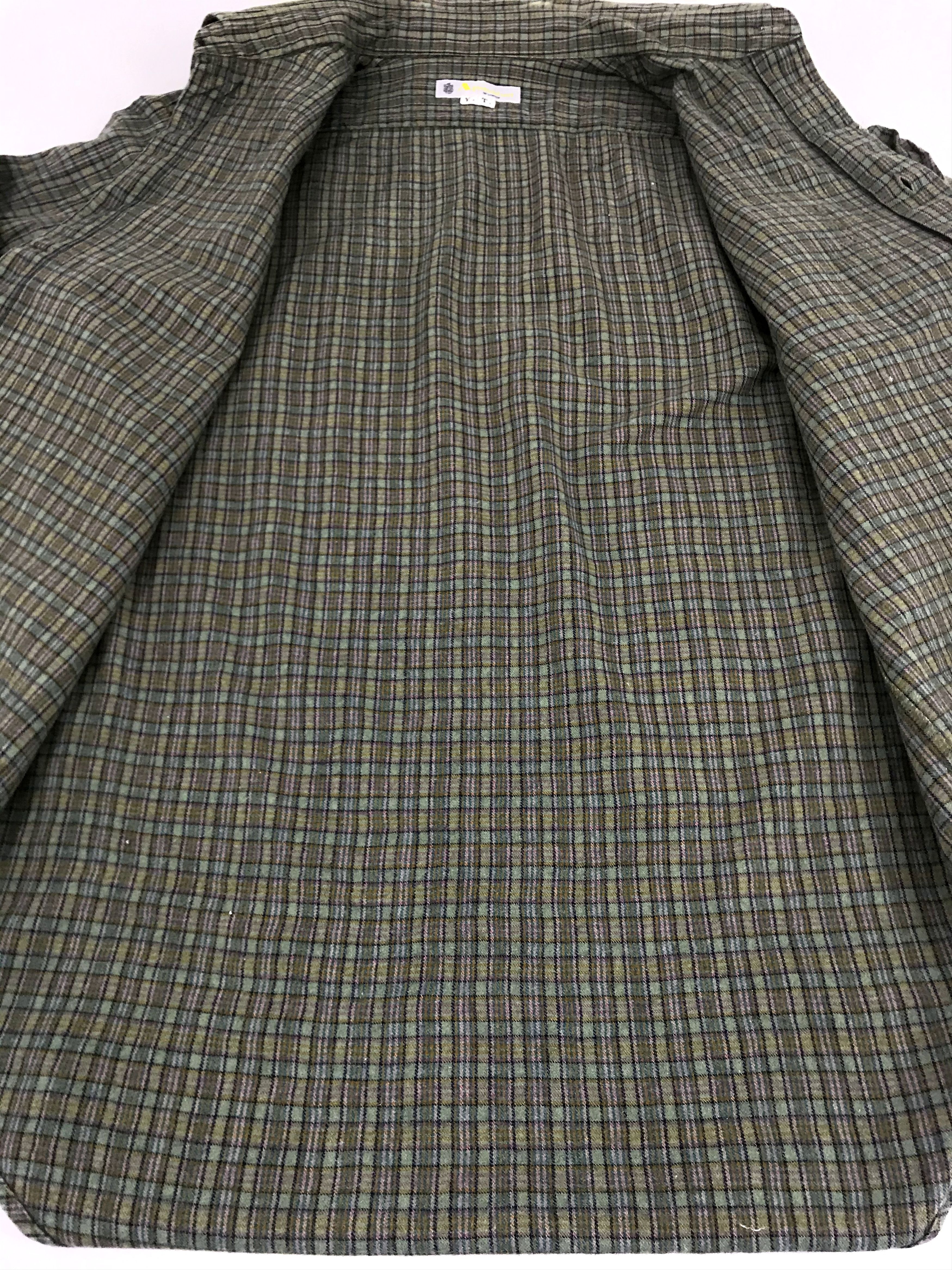 Aquascutum Vintage Aquascutum of London Flannel Shirt Button Down Size US S / EU 44-46 / 1 - 5 Thumbnail