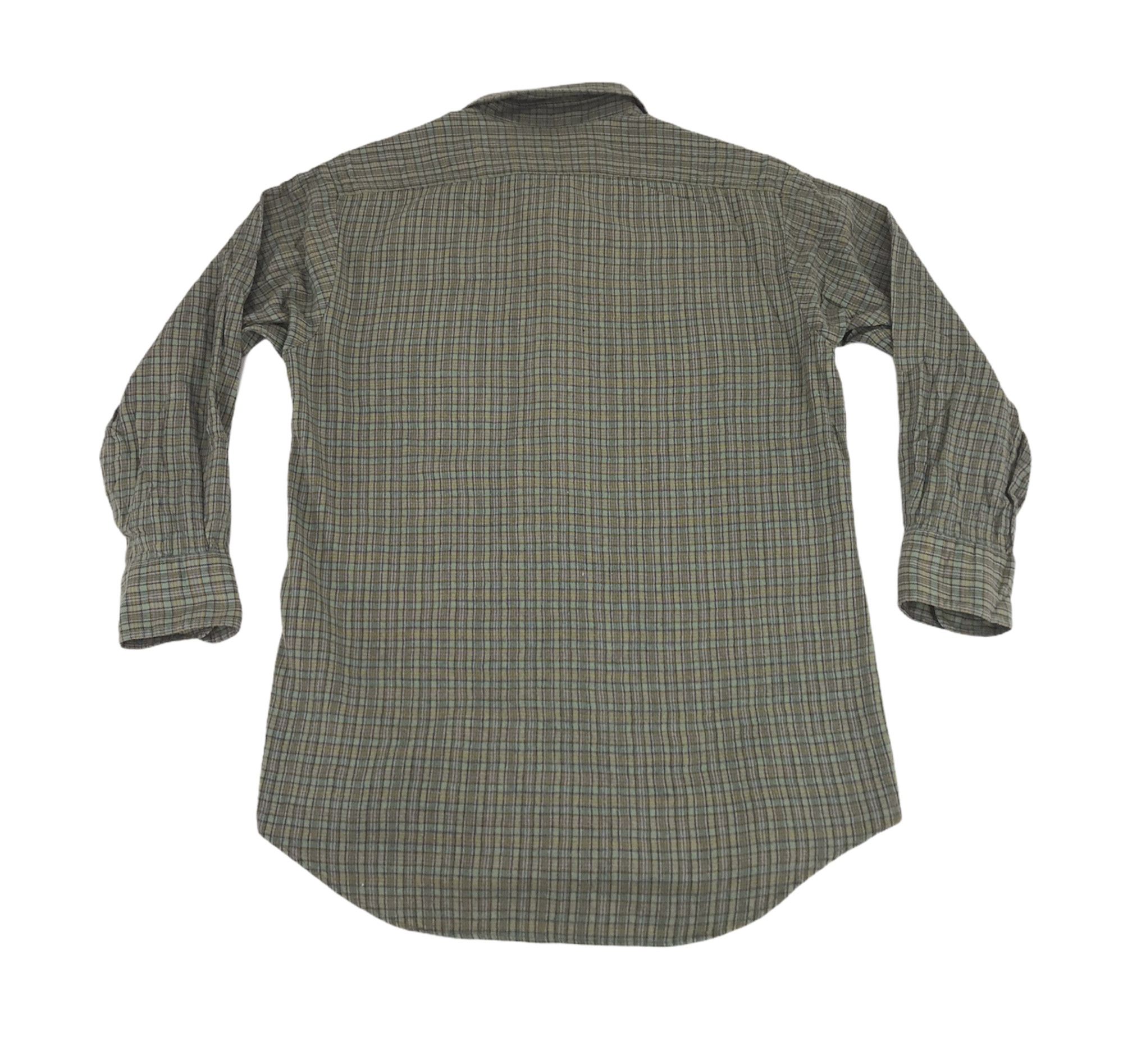 Aquascutum Vintage Aquascutum of London Flannel Shirt Button Down Size US S / EU 44-46 / 1 - 2 Thumbnail