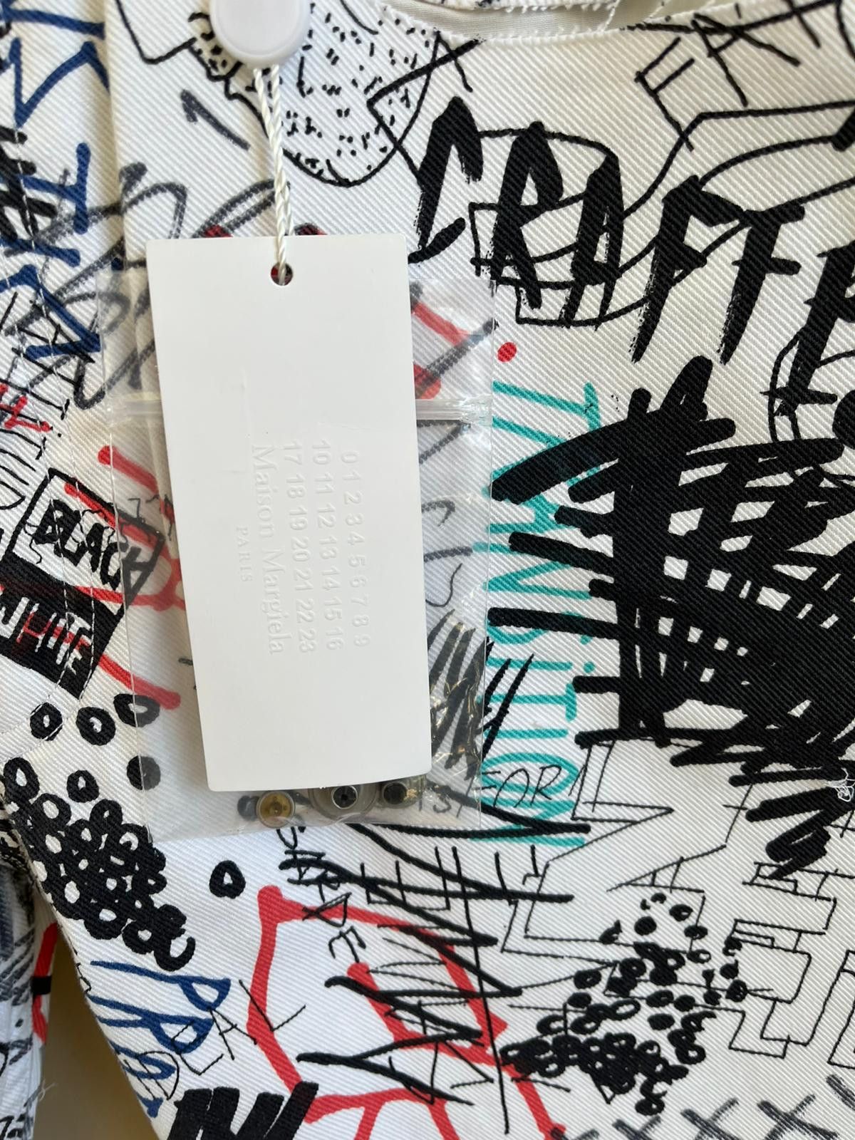 Maison Margiela Graffiti Denim in Multicolor Size US 34 / EU 50 - 10 Thumbnail
