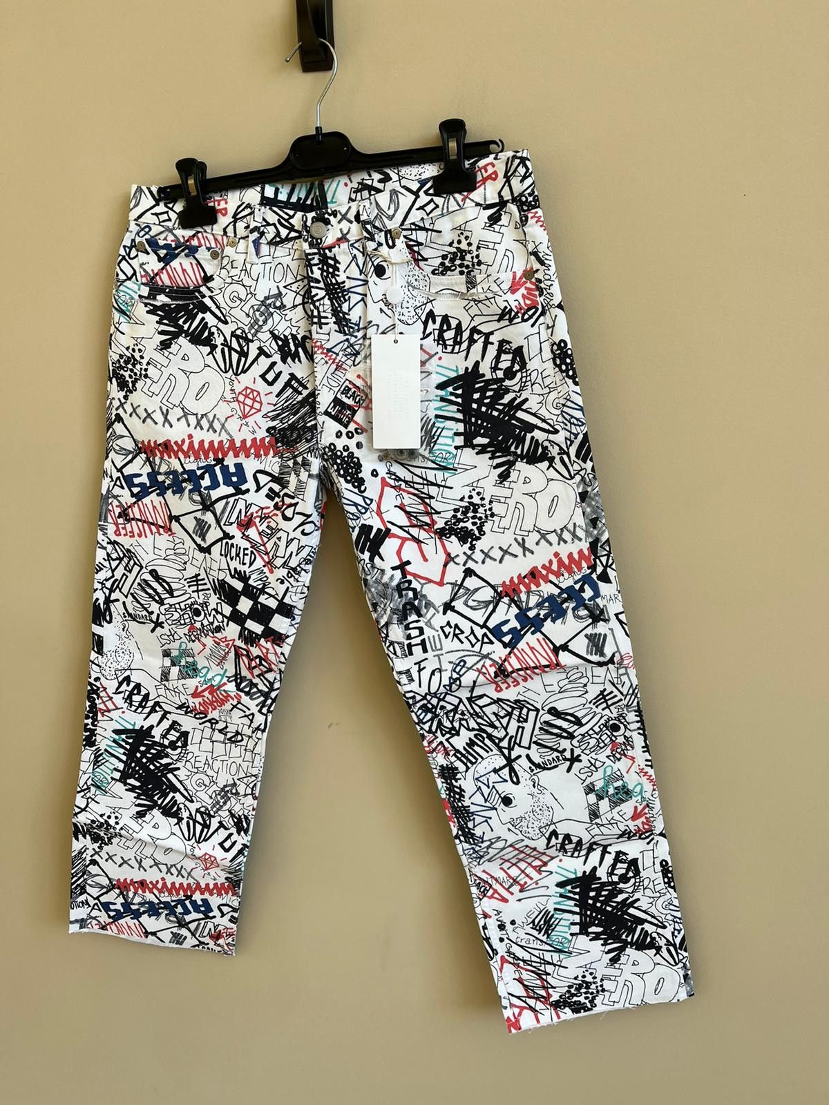 Maison Margiela Graffiti Denim in Multicolor Size US 34 / EU 50 - 9 Thumbnail