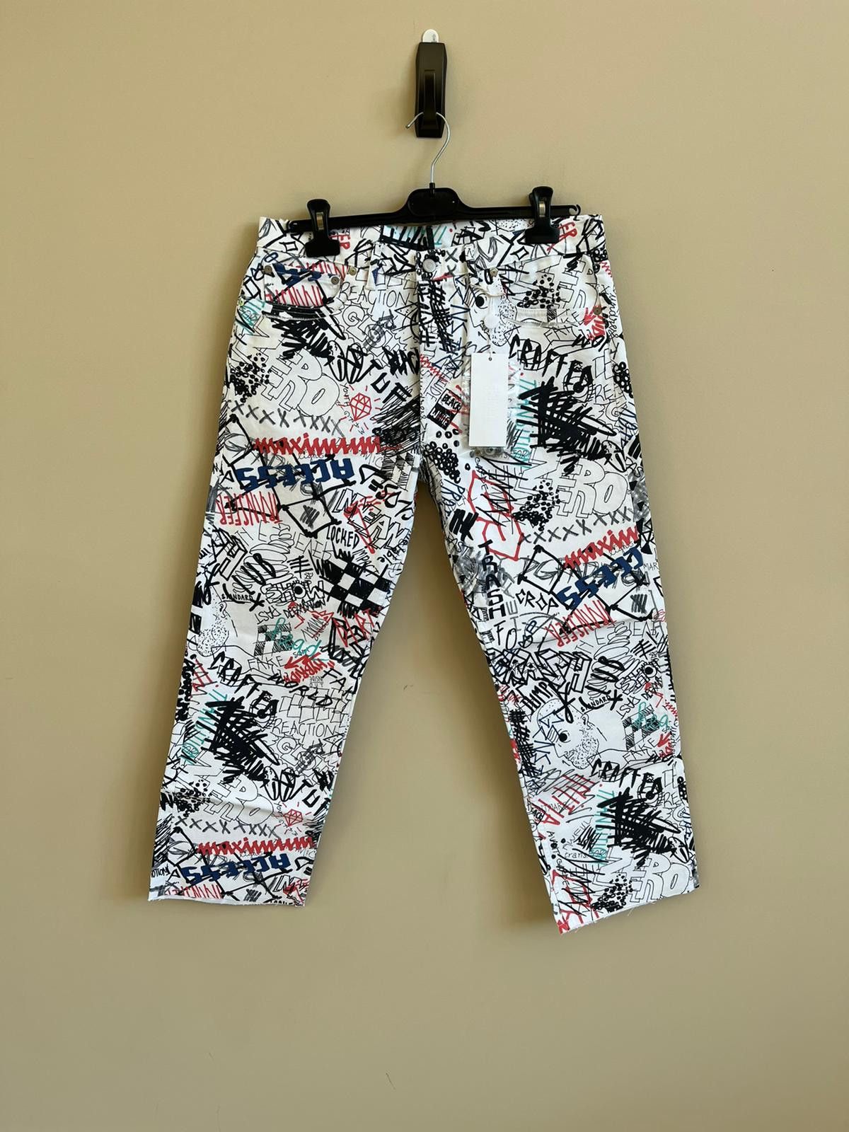 Maison Margiela Graffiti Denim in Multicolor Size US 34 / EU 50 - 2 Thumbnail