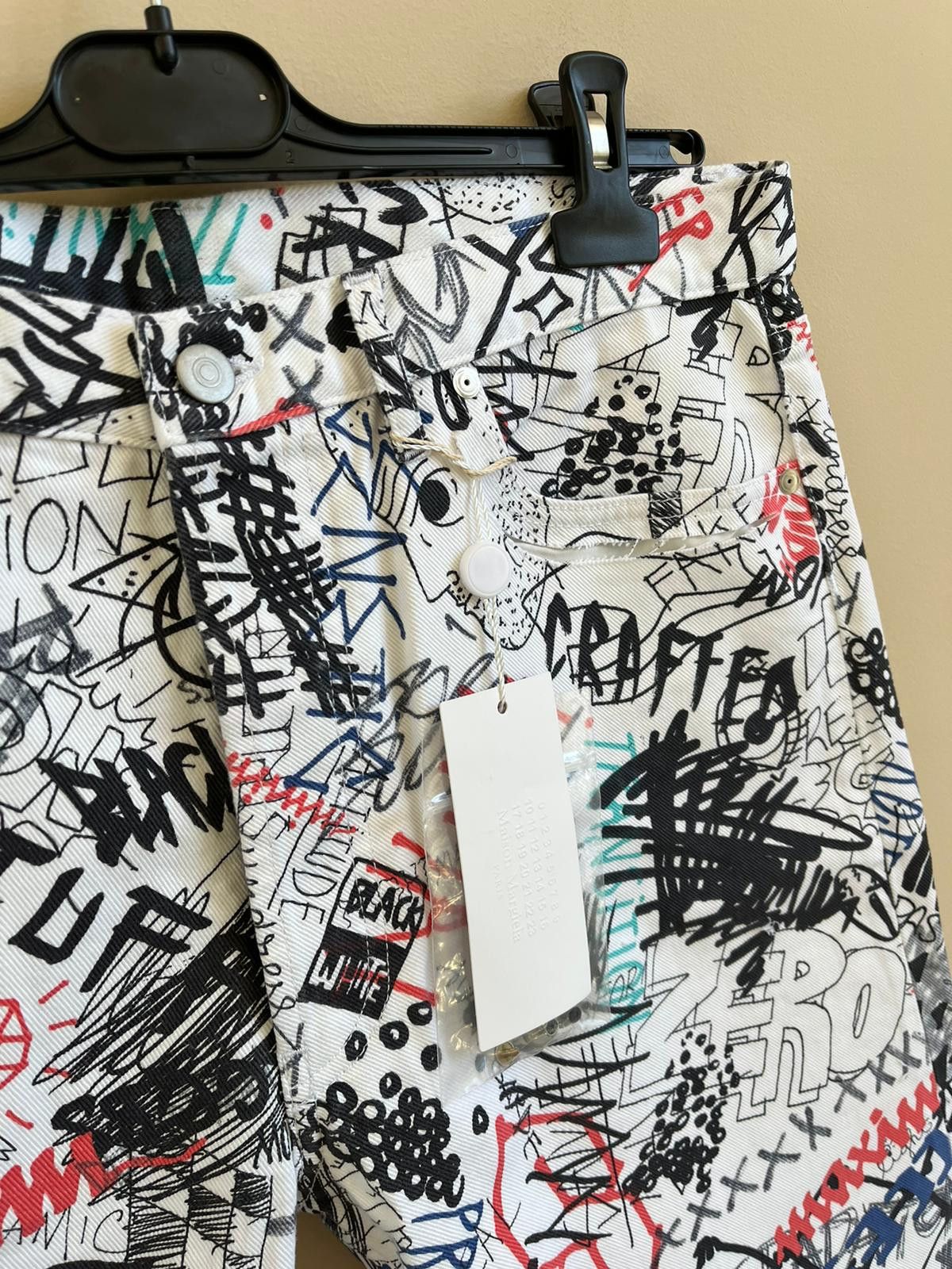 Maison Margiela Graffiti Denim in Multicolor Size US 34 / EU 50 - 7 Thumbnail